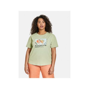 Samoon T-Shirt grün (1-tlg)