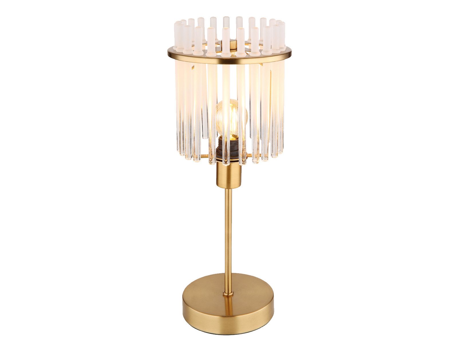 GLOBO LIGHTING LED Nachttischlampe, Dimmfunktion, LED wechselbar, warmweiß, günstig online kaufen