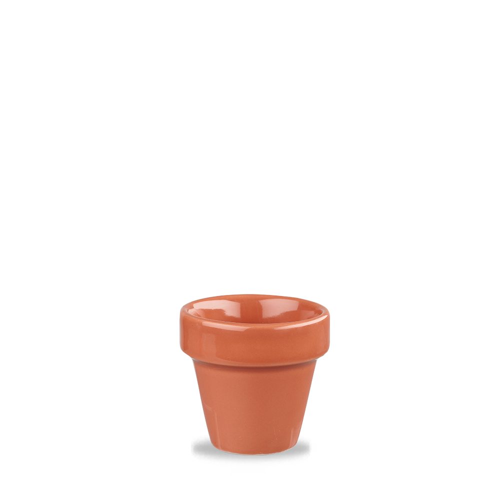 Schale Super Vitrified Paprika Blumentopf, 6,7 cm/11,4 cl, 12