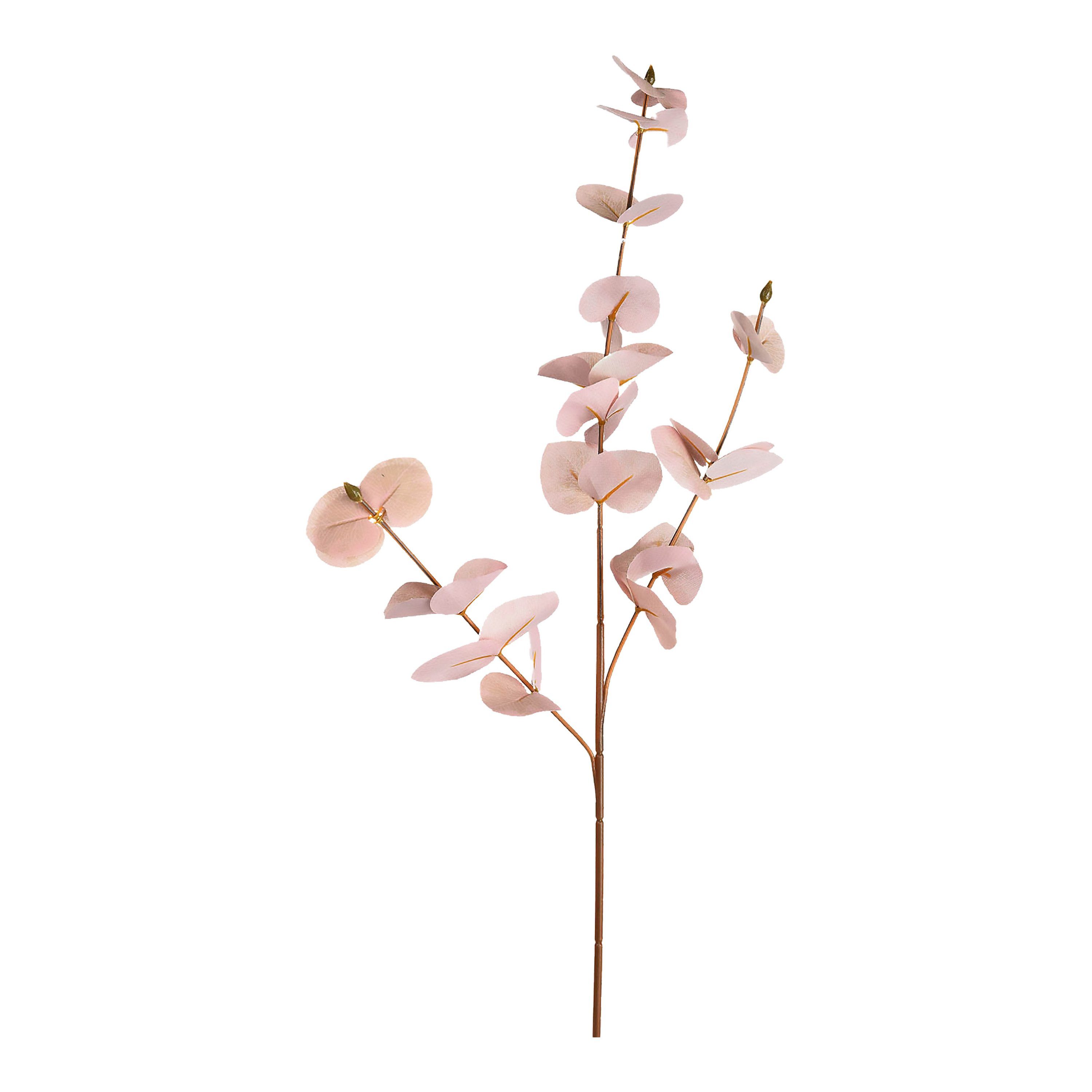 Kunstblume Kunst-Stielblume Eukalyptus, Depot, aus 68 Draht, Kunststoff, Polyester, L Zentimeter