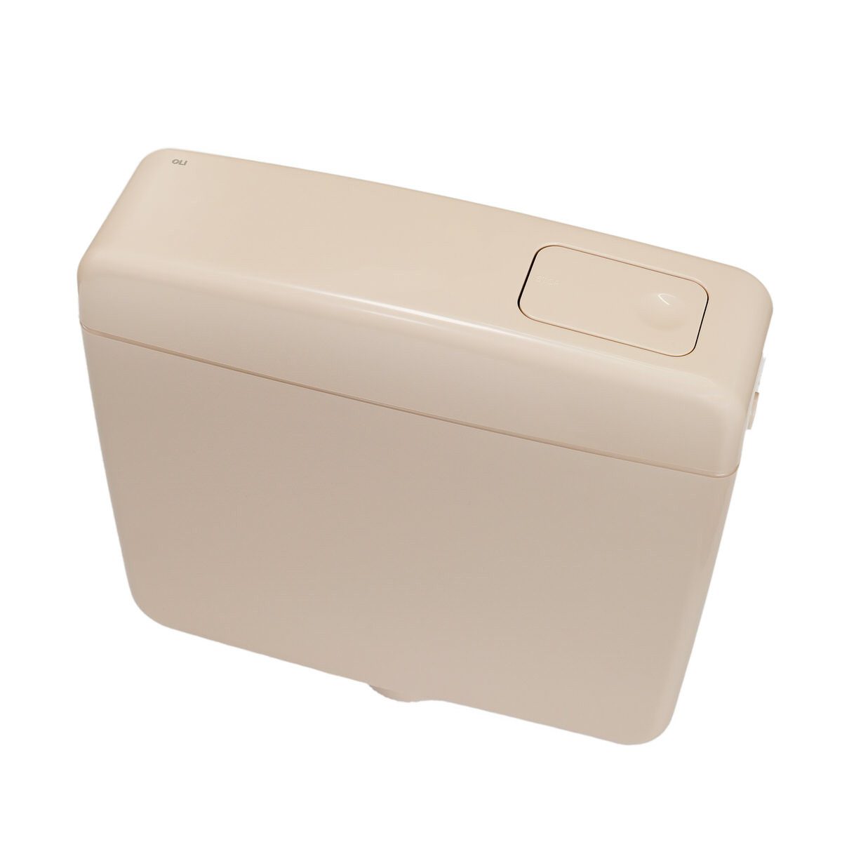 Belvit Spülkasten BV-AP6006, einzel, 1 St., Belvit Topazio Bahama Beige Spülkasten Aufputzspülkasten 3/9L