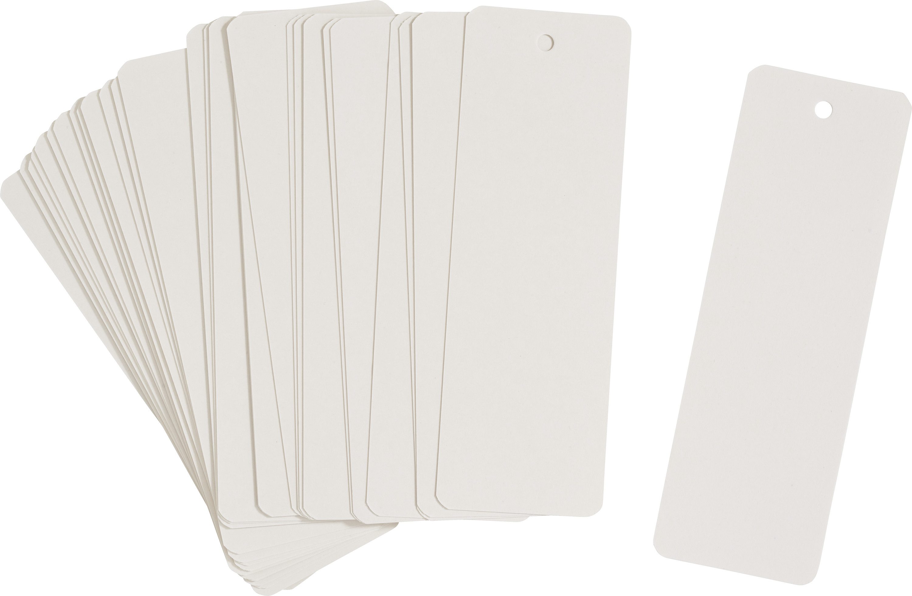 VBS Motivpapier Blanko Aquarell Lesezeichen, 30 Stück