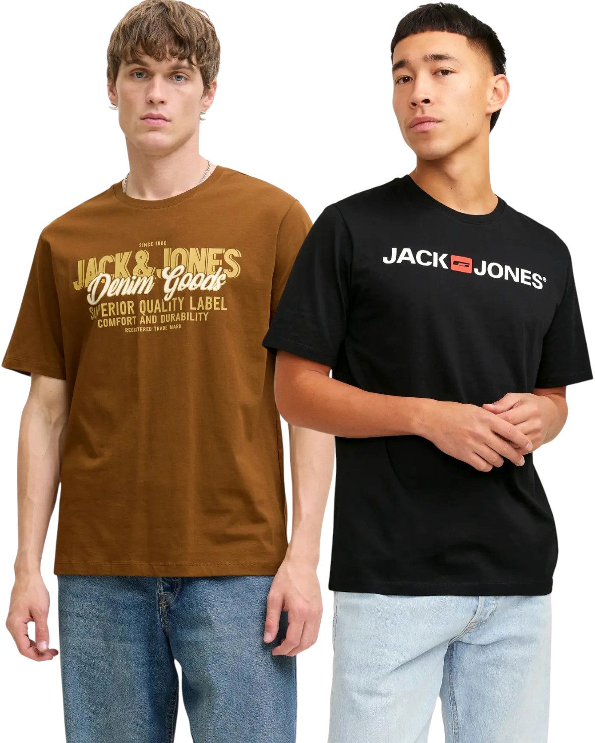 Jack & Jones Print-Shirt (Spar Set, günstig online kaufen
