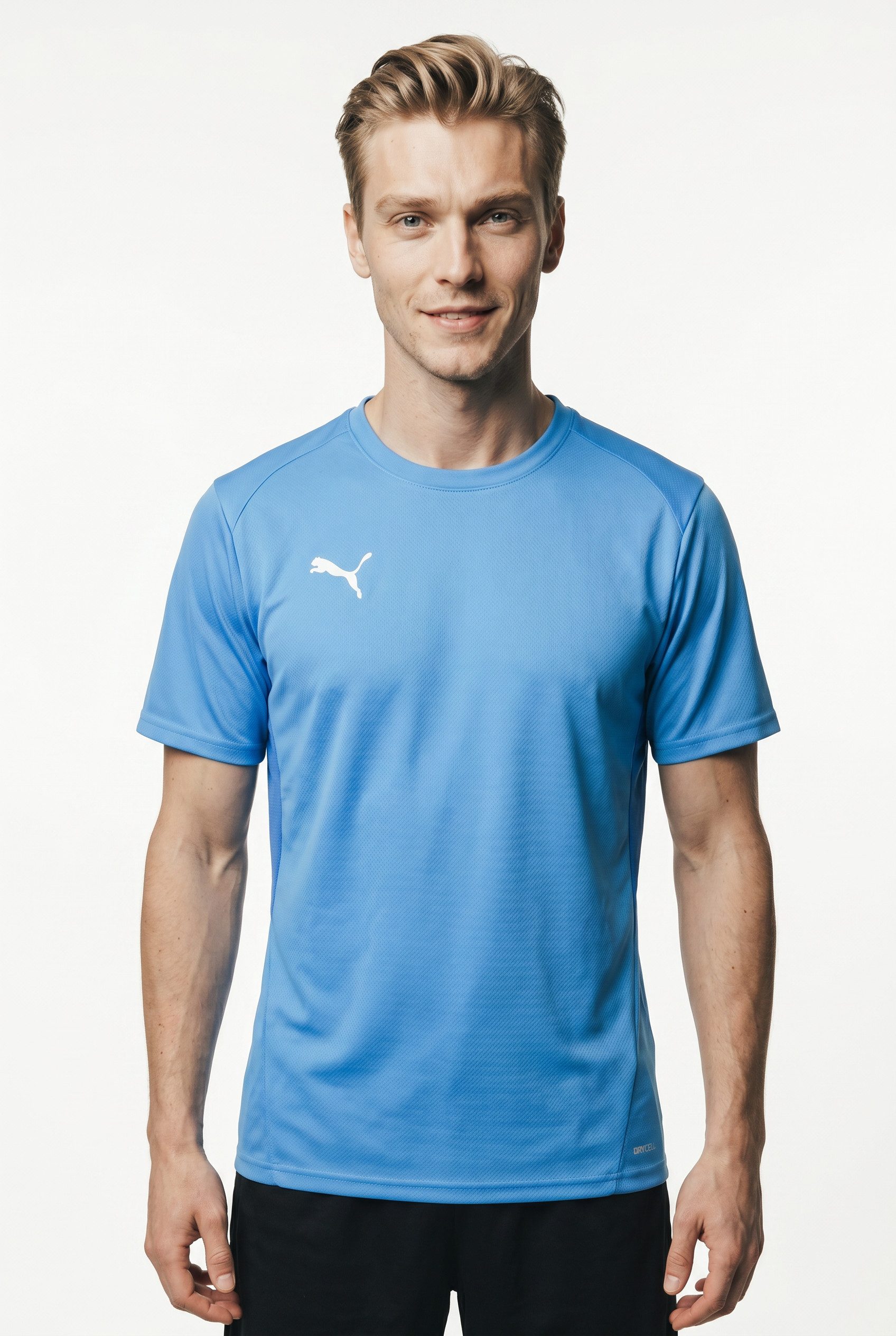 PUMA Fußballtrikot TEAMGOAL JERSEY Fußball, Kurzarm, sportlicher Stil, leichtes Webmaterial