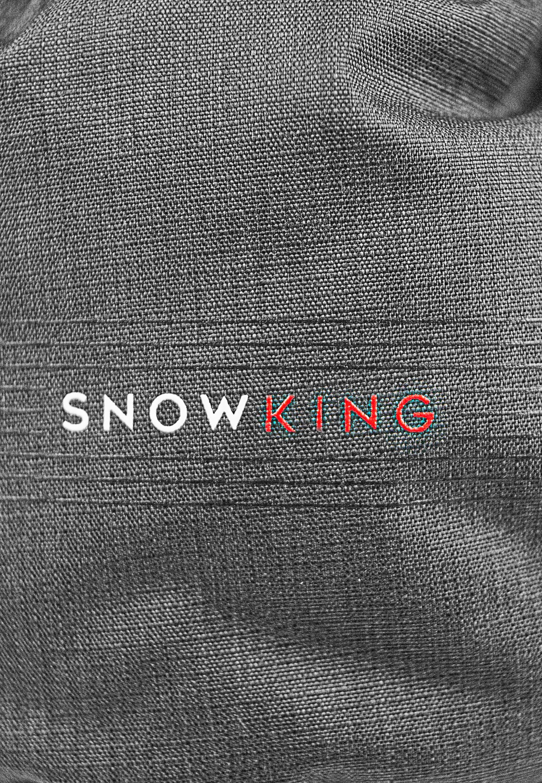 Reusch Skihandschuhe Snow grau-schwarz aus King Material atmungsaktivem