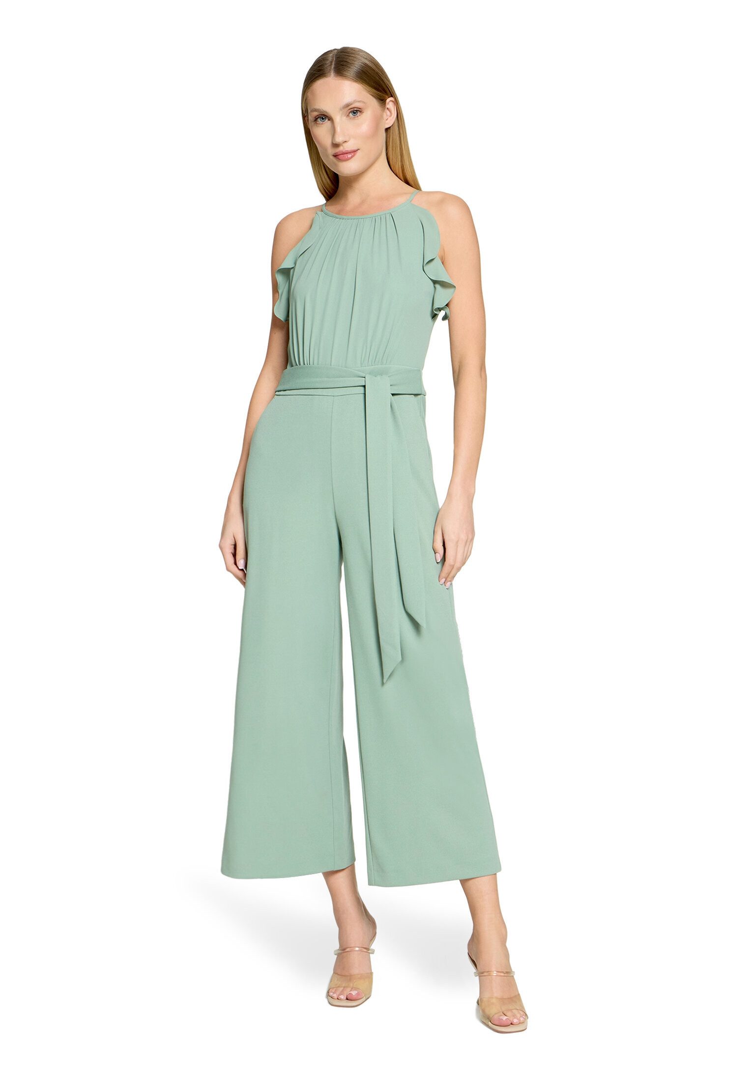 Vera Mont Overall Damen mit Volant (1-tlg) Bindeband