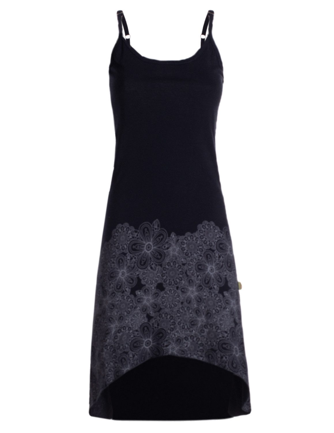 Vishes Sommerkleid Damen Sommer-Kleid High-Low Kleid Spagettiträger-Kleid S günstig online kaufen