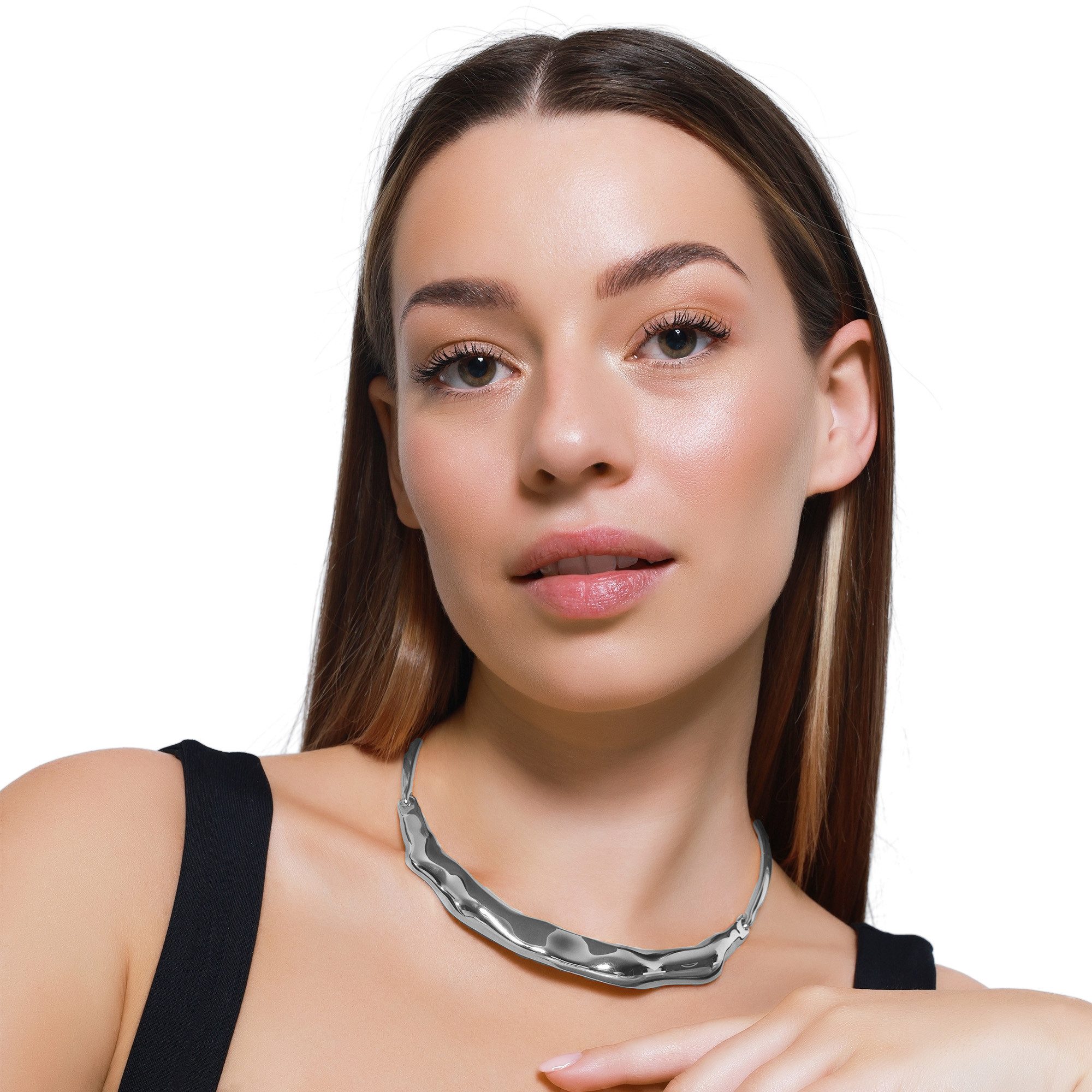 Heideman Collier Benita silberfarben poliert (keine günstig online kaufen