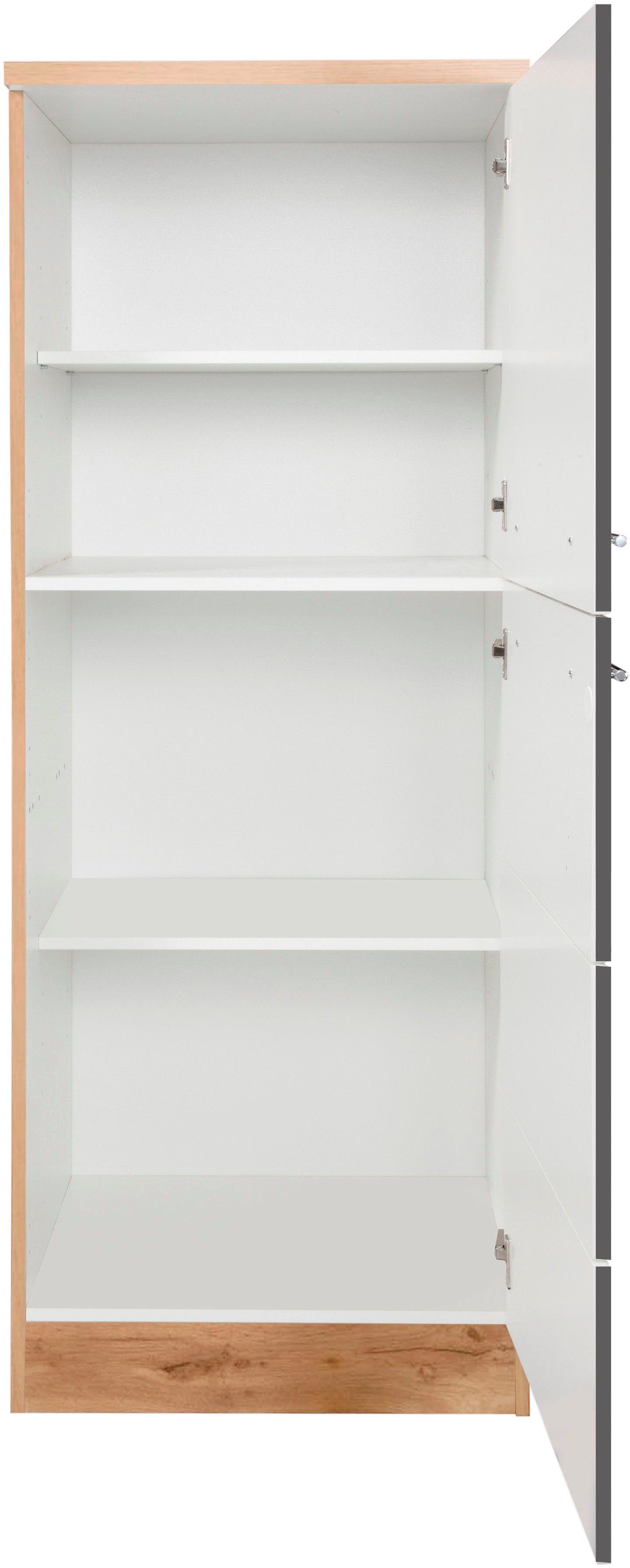 KOCHSTATION Seitenschrank KS-Wien Breite 60 cm, Höhe 165 cm, Türanschlag we günstig online kaufen