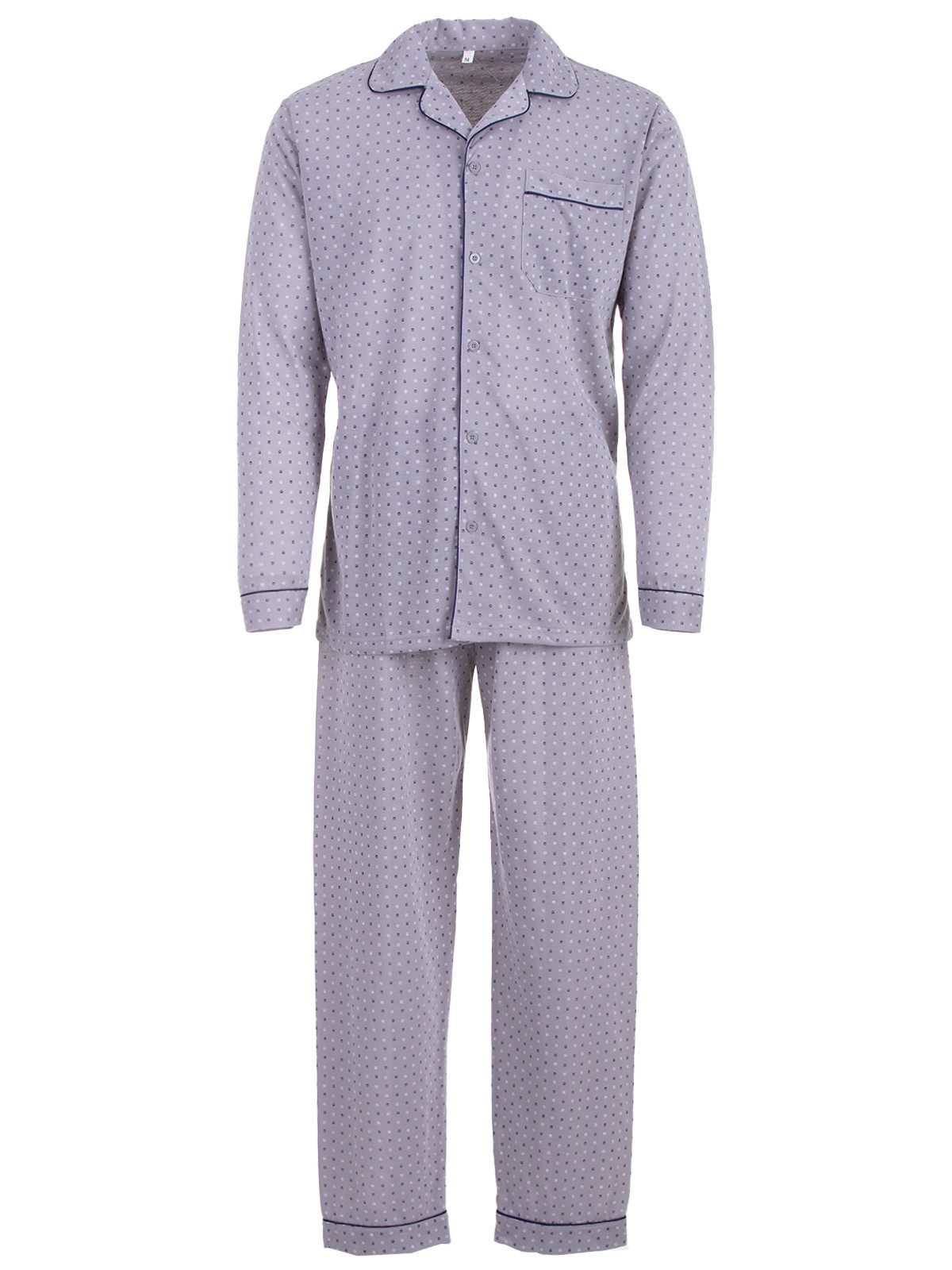 Lucky Nachthemd Pyjama set Langarm - günstig online kaufen