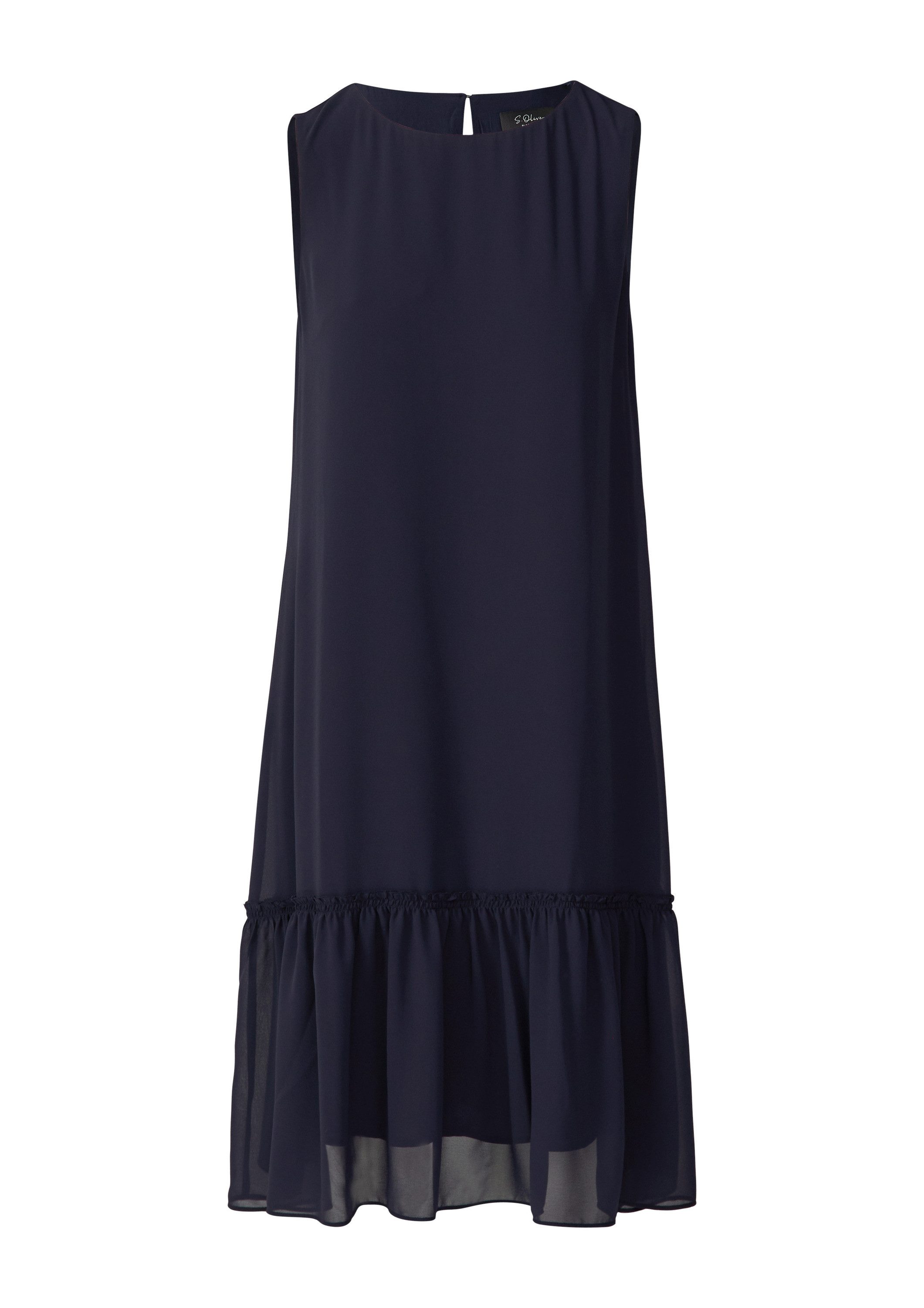 s.Oliver Minikleid Kleid Ausgestelltes Chiffon-Kleid mit günstig online kaufen