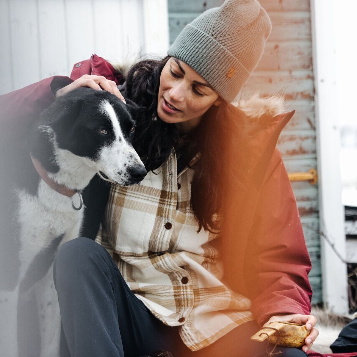 Fjällräven Outdoorjacke Nuuk Lite Parka W Leichter Damenparka für Wandertouren, wind- und wasserdicht, mit