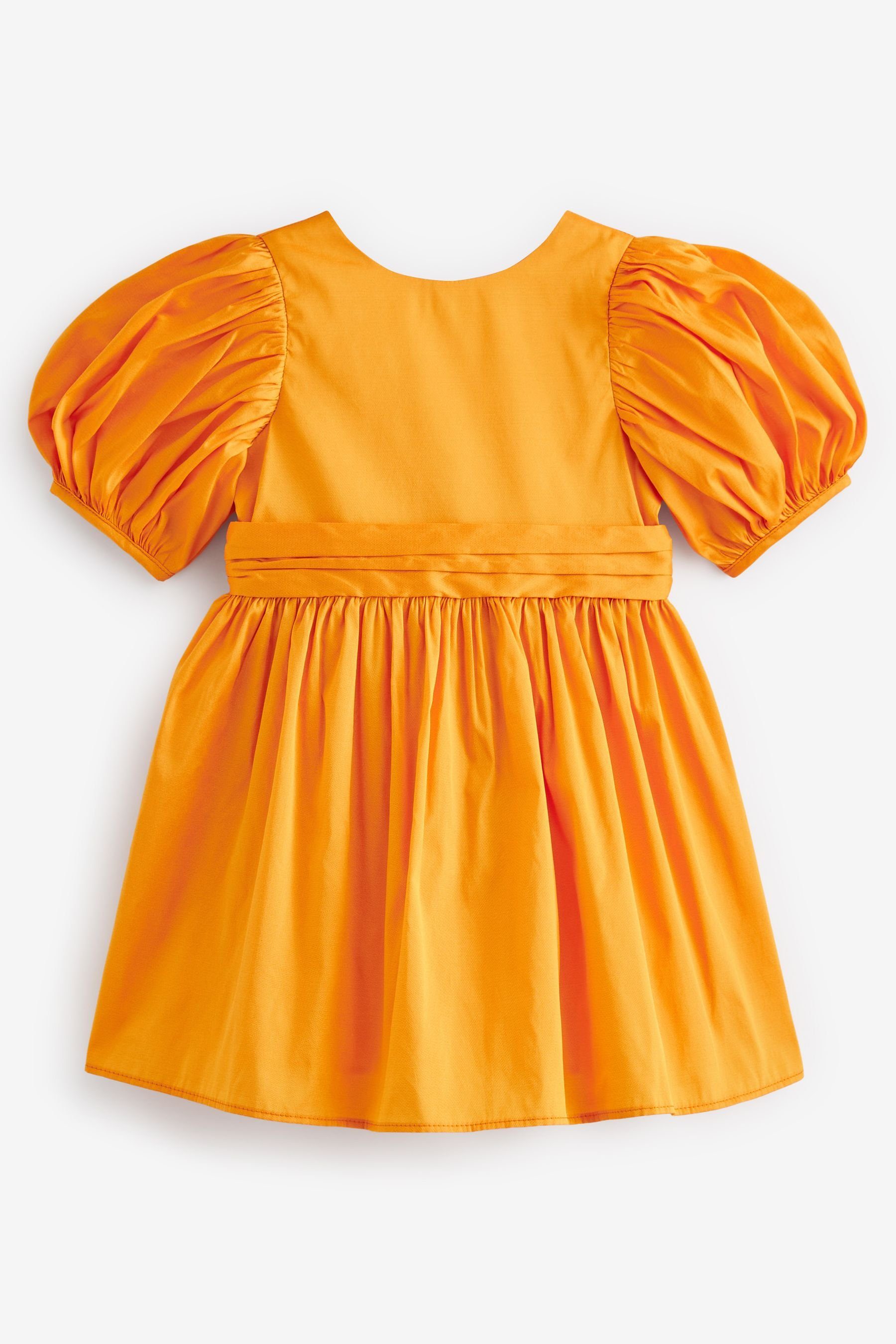 Next Partykleid Brautjungfernkleid aus Taft (1-tlg) Mango Orange