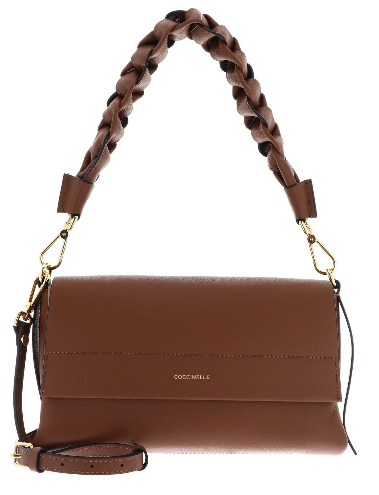COCCINELLE Schultertasche Shoulder Bag, aus echtem Rindsleder