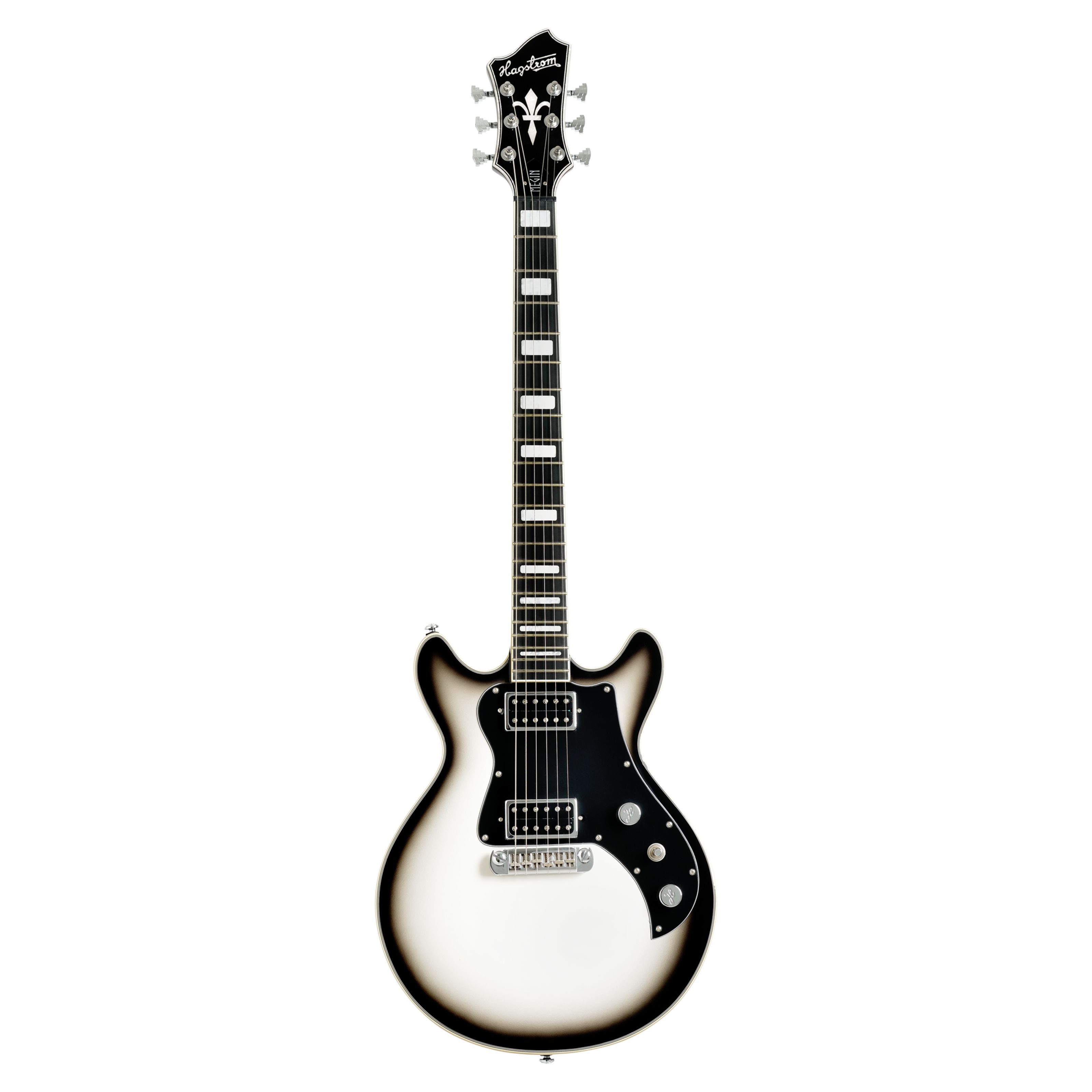 Hagstrom E-Gitarre, Электрогитары, Andere Modelle, Megin Aged Grey Burst - E-Gitarre