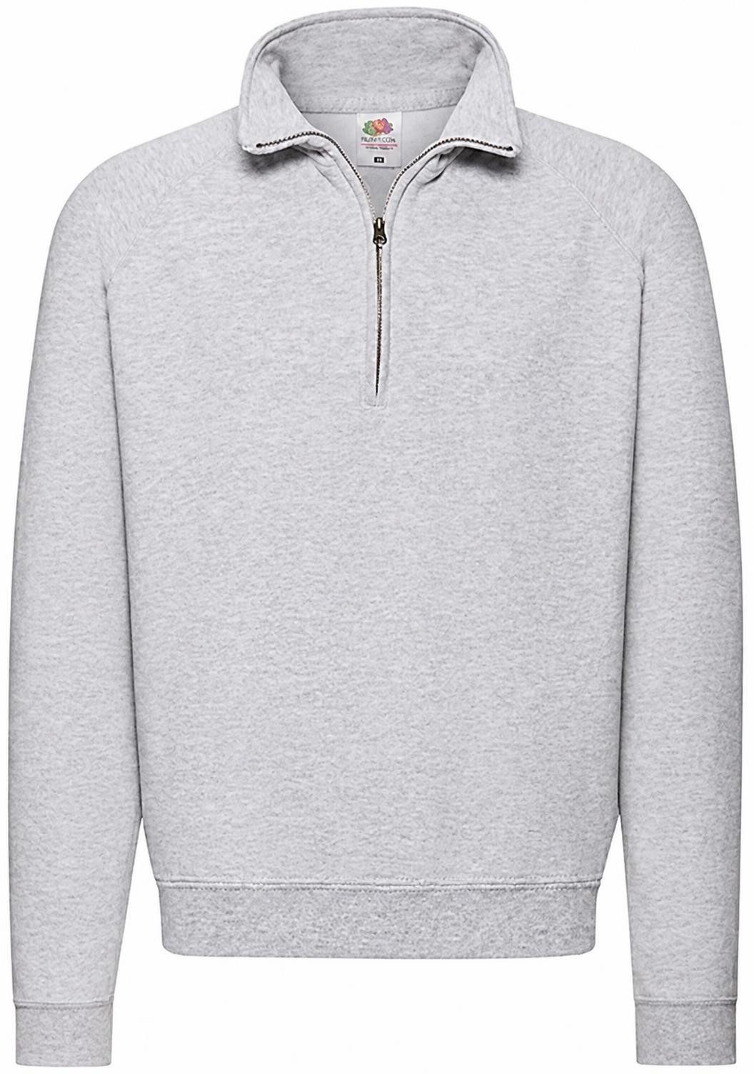 Fruit of the Loom Sweatshirt Classic Zip Neck Sweat