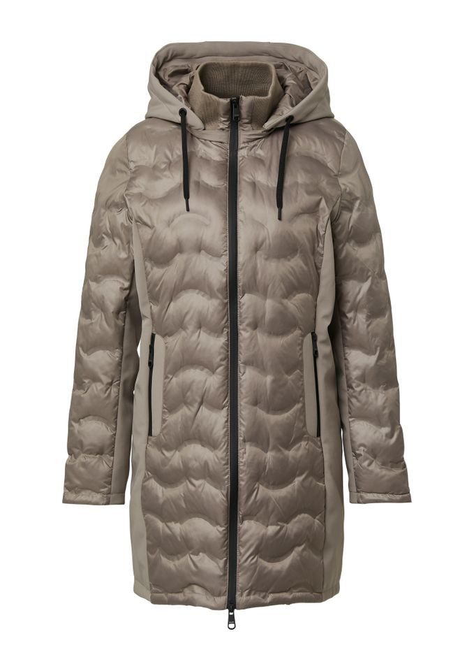 s.Oliver Steppmantel - Softshell-Mantel mit Stehkragen günstig online kaufen
