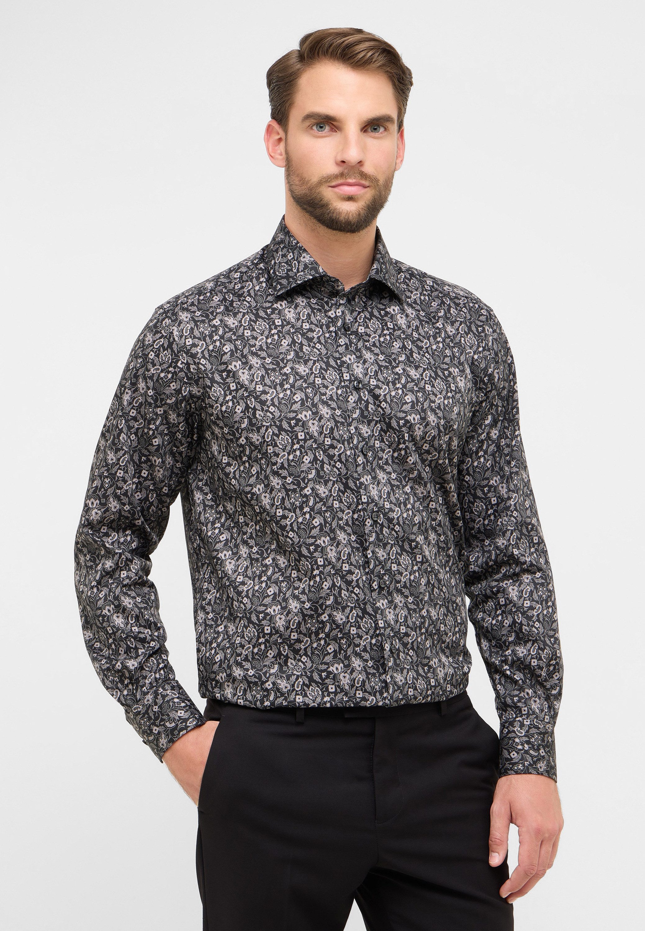 Eterna Langarmhemd COMFORT FIT NON IRON (bügelfrei) günstig online kaufen