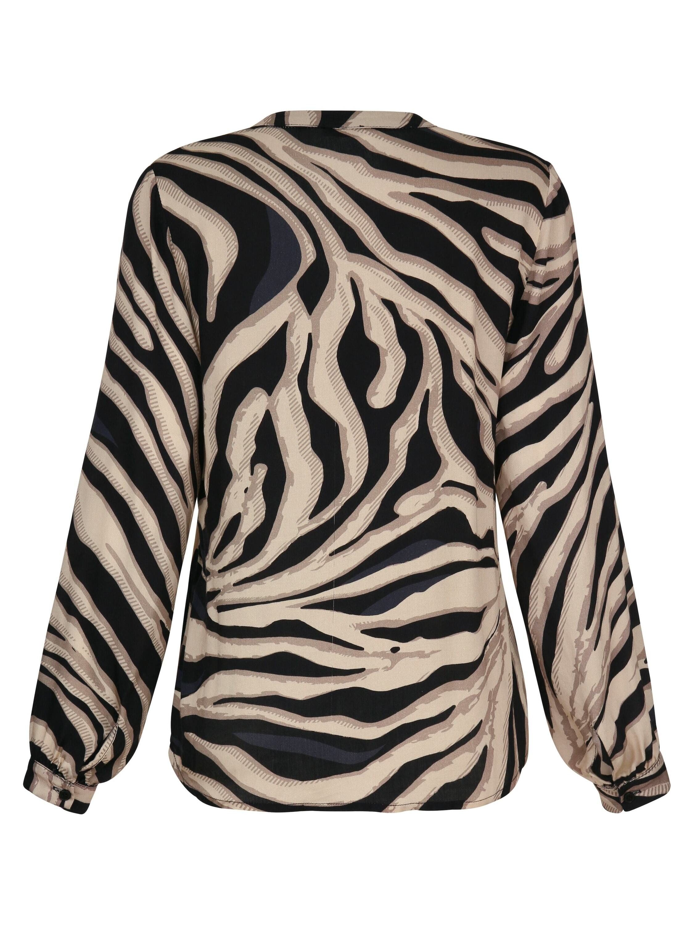 Alba Moda Schlupfbluse Bluse in Animaldessin