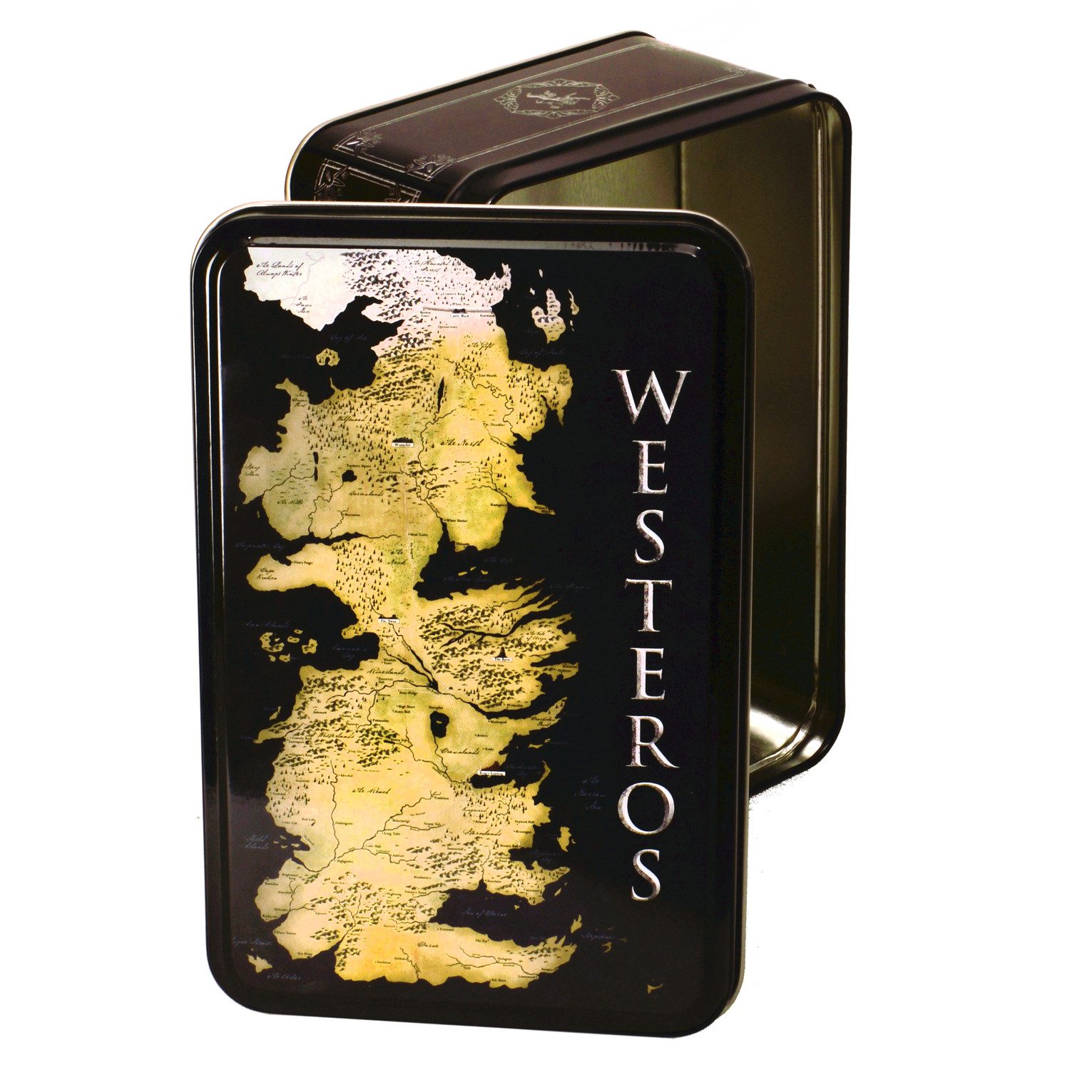 Half Moon Bay Lunchbox Game of Thrones Karte von Westeros Vesperdose