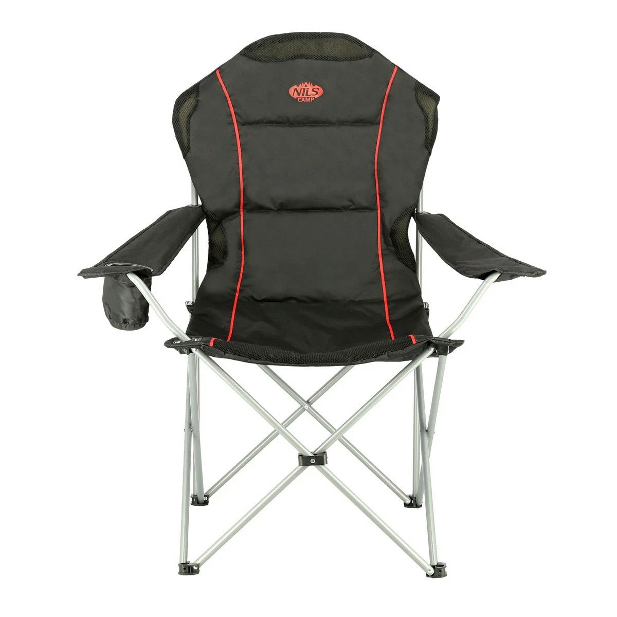 Nils Campingstuhl NC3080 – Klappbarer Outdoor-Stuhl Angelstuhl mit Tragetasche
