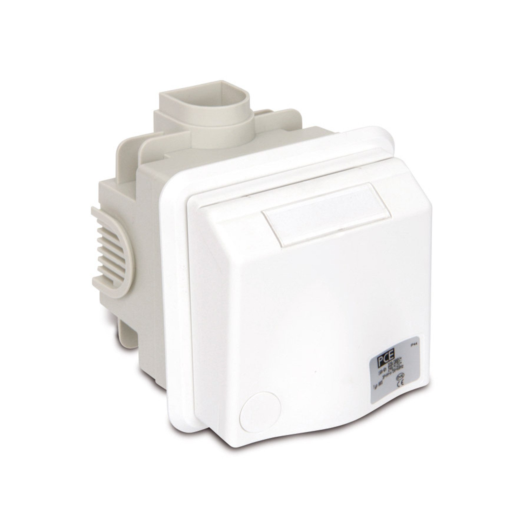 PCE Schalter PCE CEE-Unterputzsteckdose 16 A, 400 V, IP44