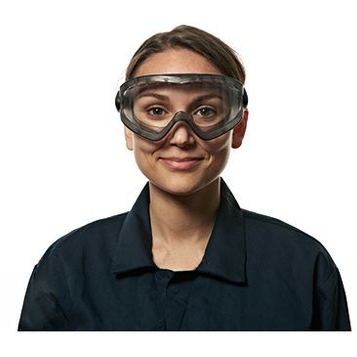 3M Nitril-Handschuhe Schutzbrille 2890C1 grau