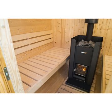 HARVIA Fasssauna Harvia Kammi 180 Saunafass Outdoor Barrel Sauna 220 x 180 cm