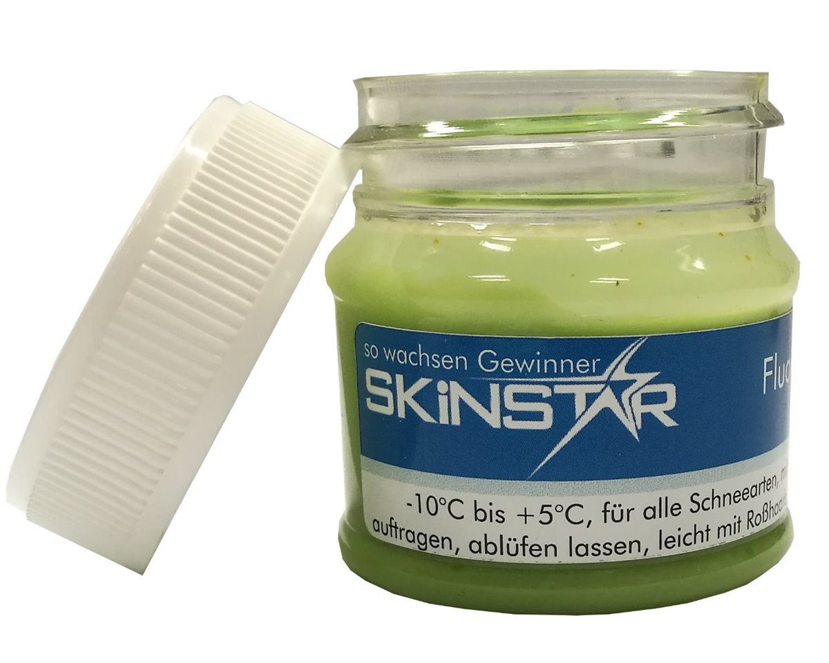SkinStar Ski SKINSTAR FLUOR Speed Paste Skiwax Skiwachs Speedwachs Renn Wachs 30g
