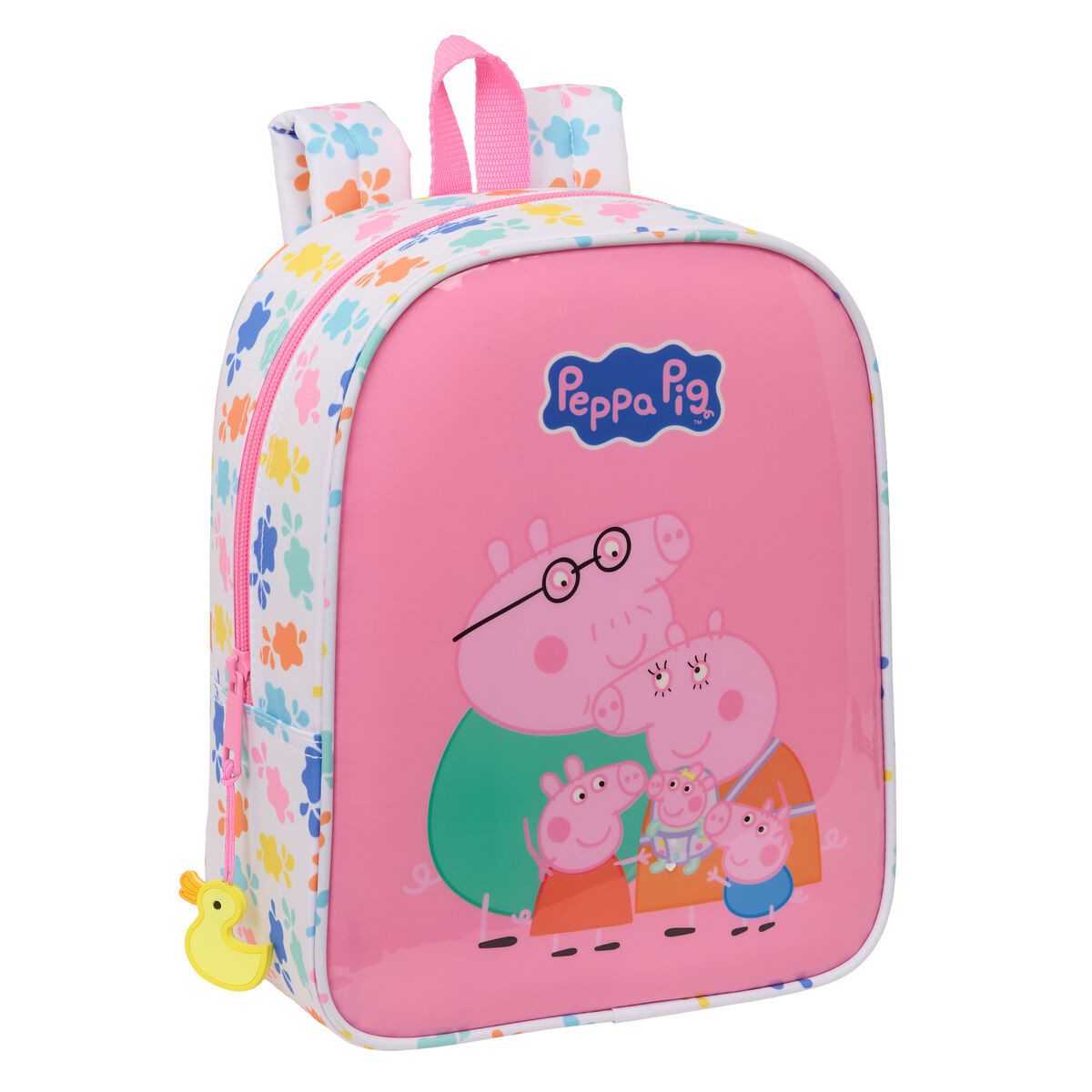 Peppa Pig Rucksack Peppa Pig Kinder Rucksack Bunt 22x27x10 cm für Kindergarten und Ausflü