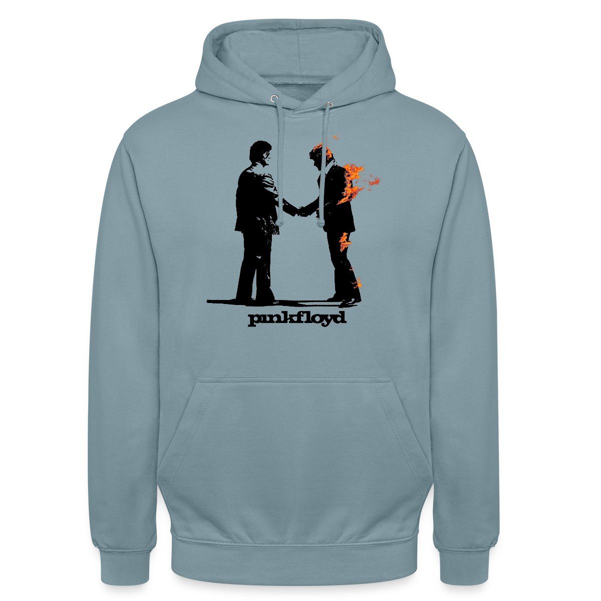 Spreadshirt Hoodie Pink Floyd Album Cover Und Logo Unisex Hoodie (1-tlg)