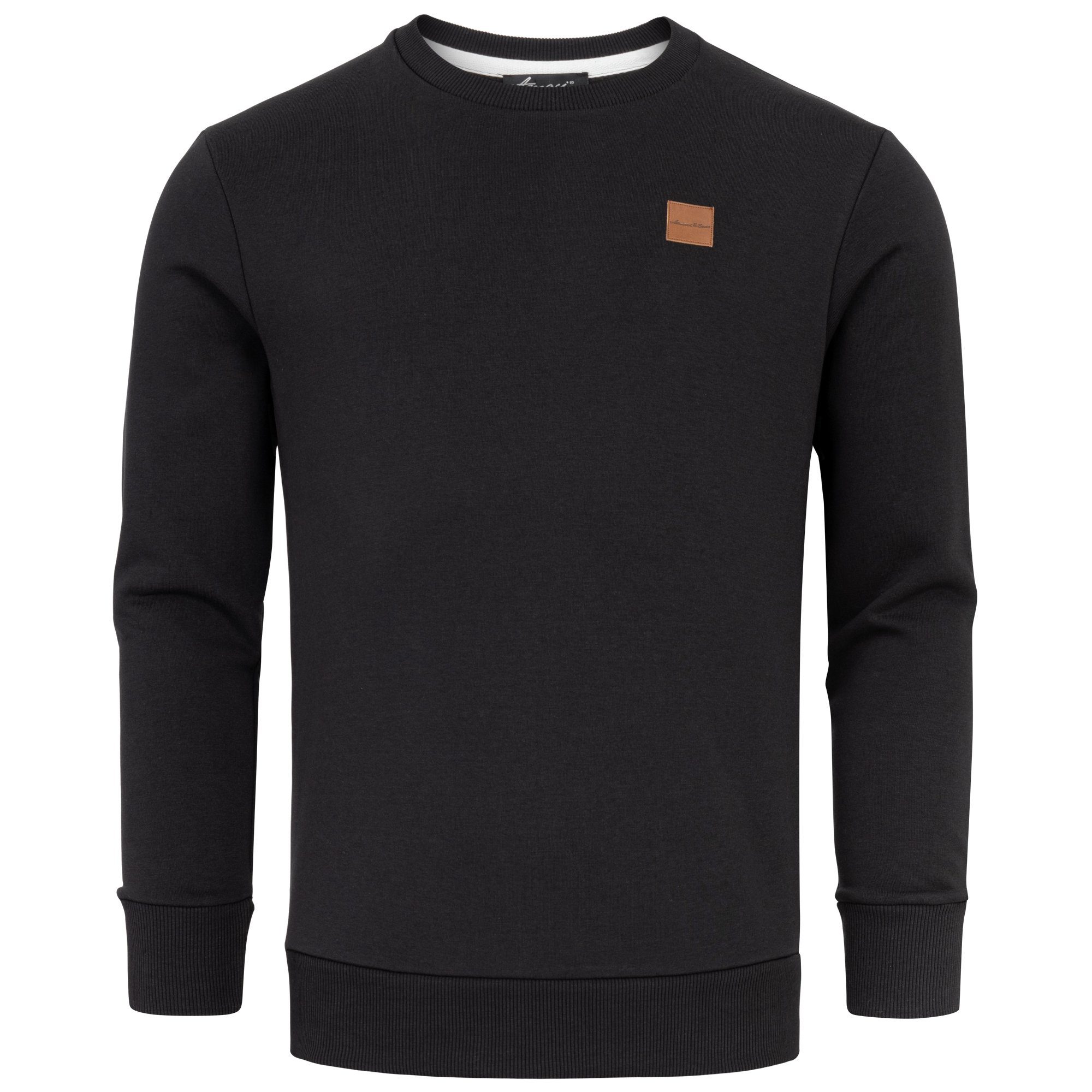 Amaci&Sons Sweatshirt JACKSONVILLE Sweatshirt mit Rundhalsausschnitt Herren günstig online kaufen