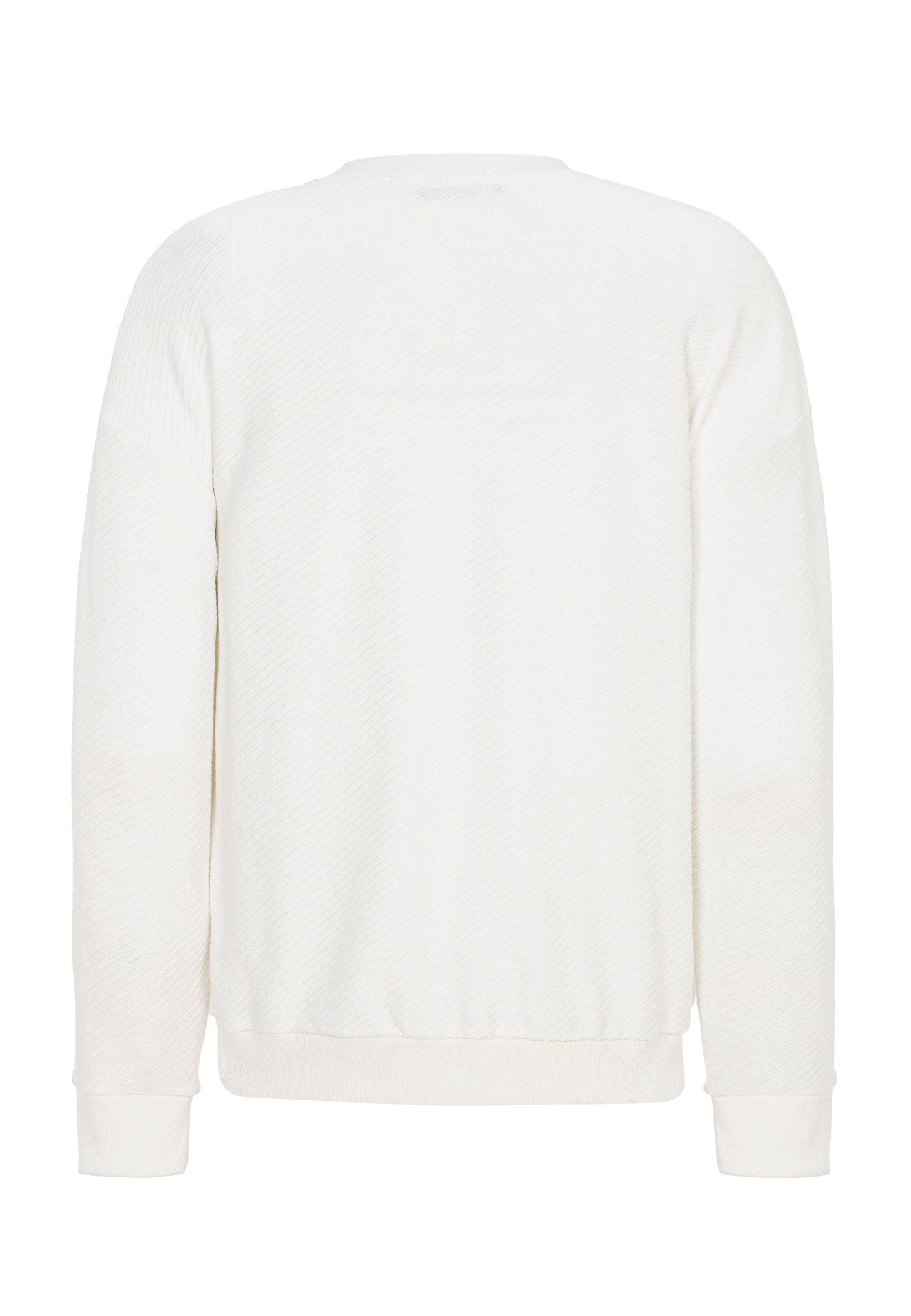 RedBridge Sweatshirt mit Strukturmuster - Lässiger Pullover für Freizeit und Streetwear