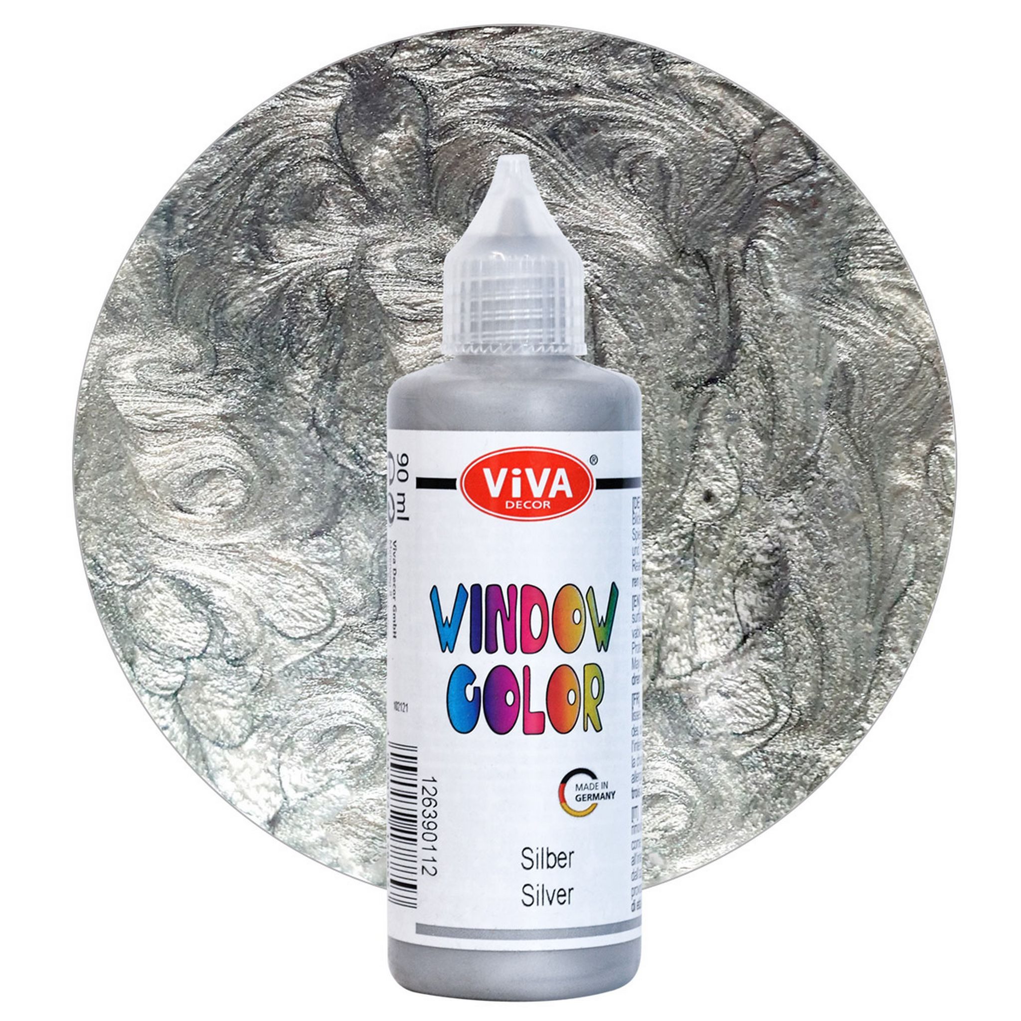 Viva Decor Fensterbild ViVA DECOR Window Color 80ml, Silber