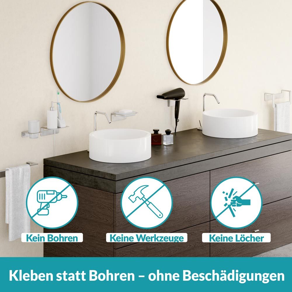 WEISSENSTEIN Badregal Ablage ohne Bohren günstig online kaufen