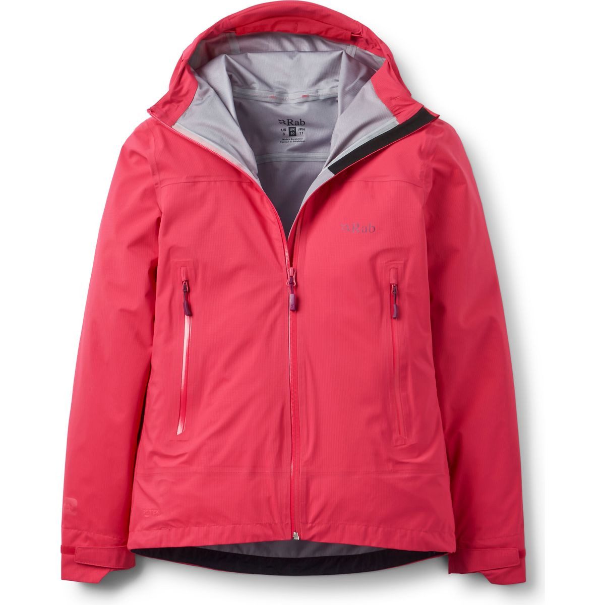 Rab Outdoorjacke Firewall Light Jacket Wmns Vielseitige Damenjacke für Outdoor-Abenteuer mit wasserdichtem