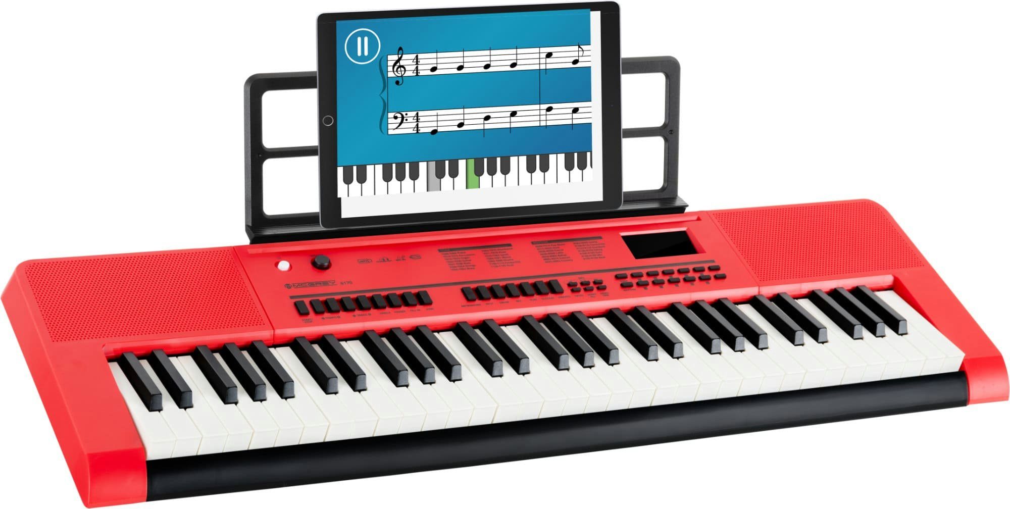 Home-Keyboard 6170 Akku-Keyboard - 61 Tasten-Keyboard mit integriertem Akku