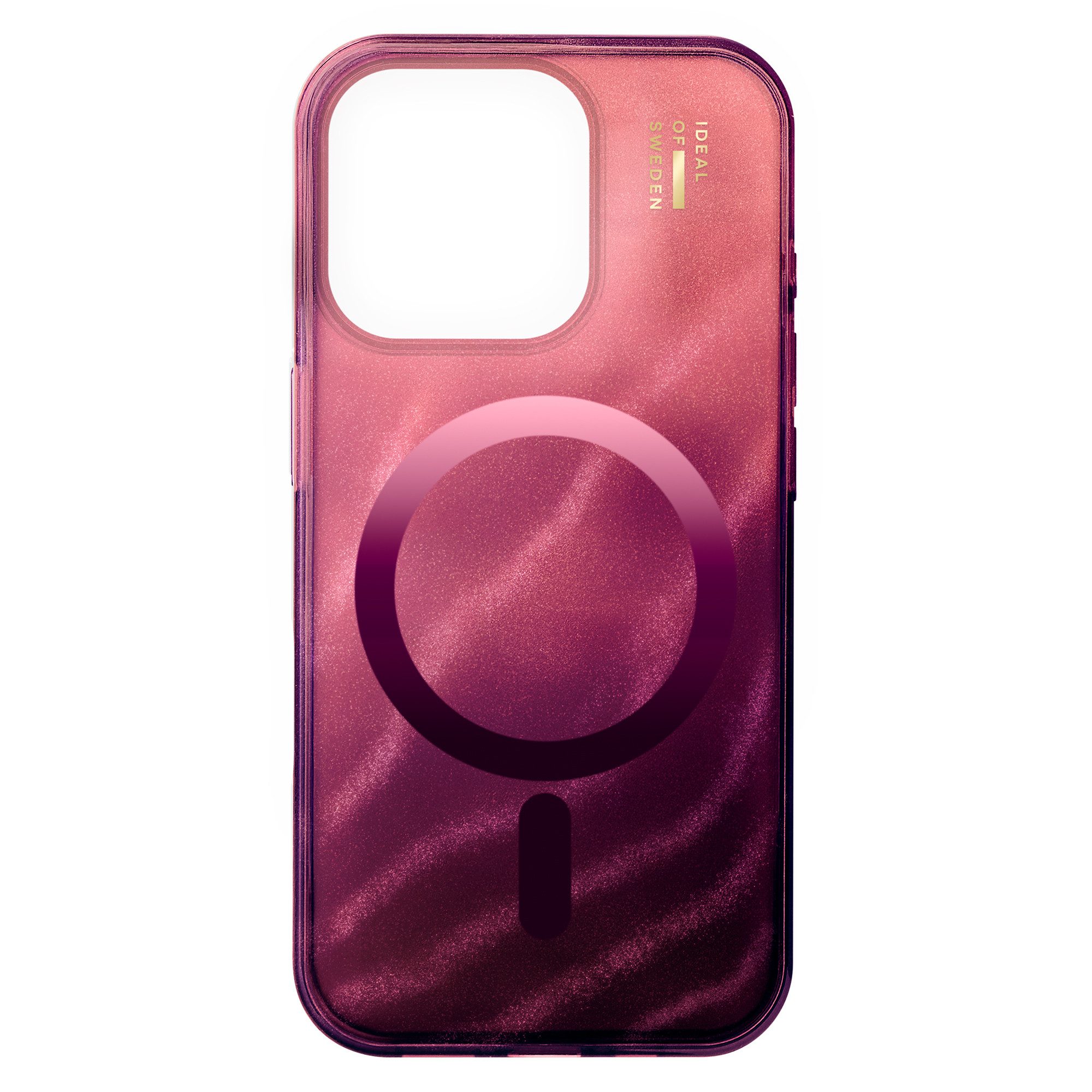 iDeal of Sweden Backcover iDeal of Sweden Clear Case MagSafe Apple iPhone 16 Pro - Cherry Lacque