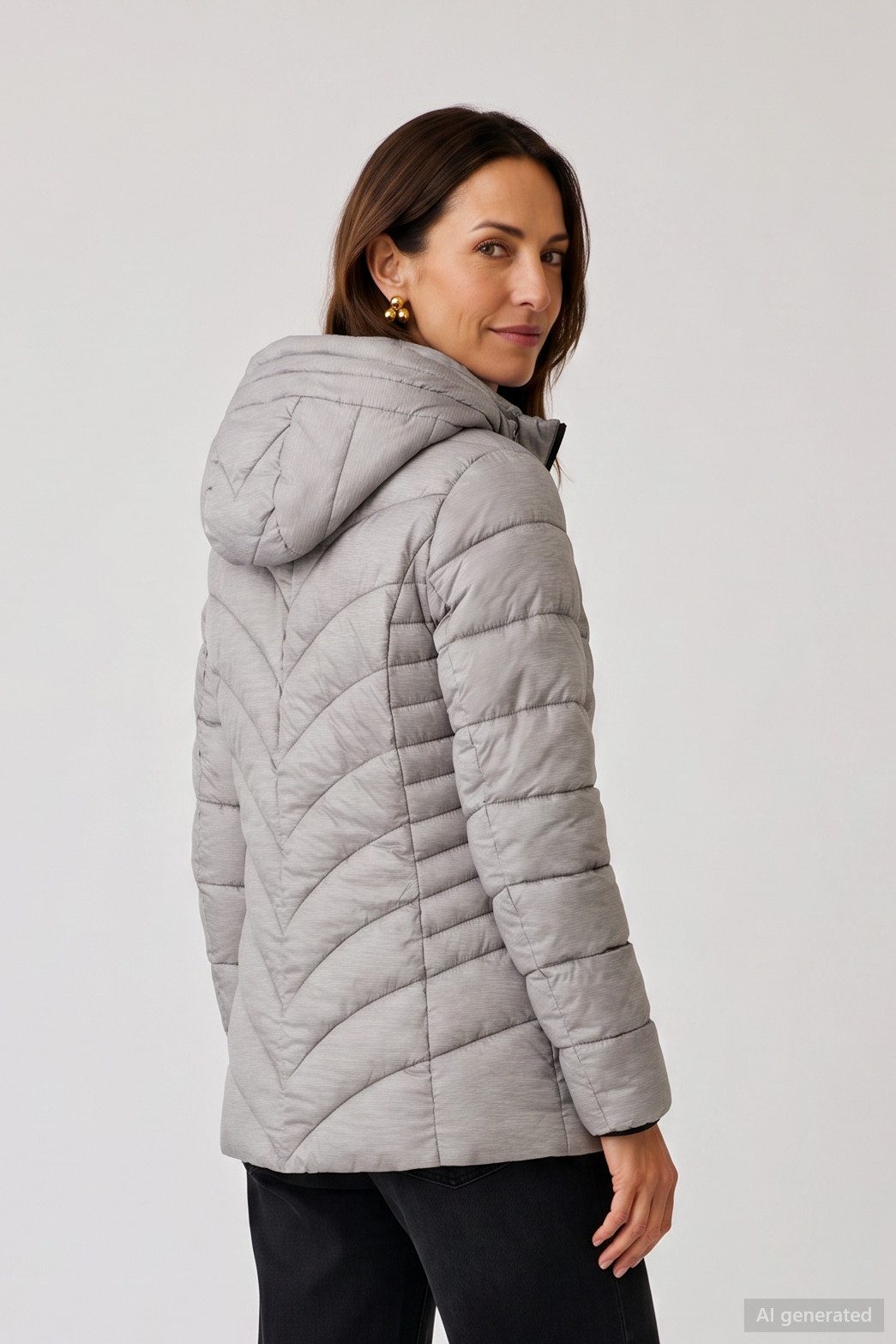Barbara Lebek Steppjacke wasserdichte Übergangsjacke Damen mit 3.000mm Wassersäule
