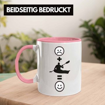 Trendation Tasse Kajak Tasse Geschenk für Kajakfahrer :(Kajak) Lustige Geschenk