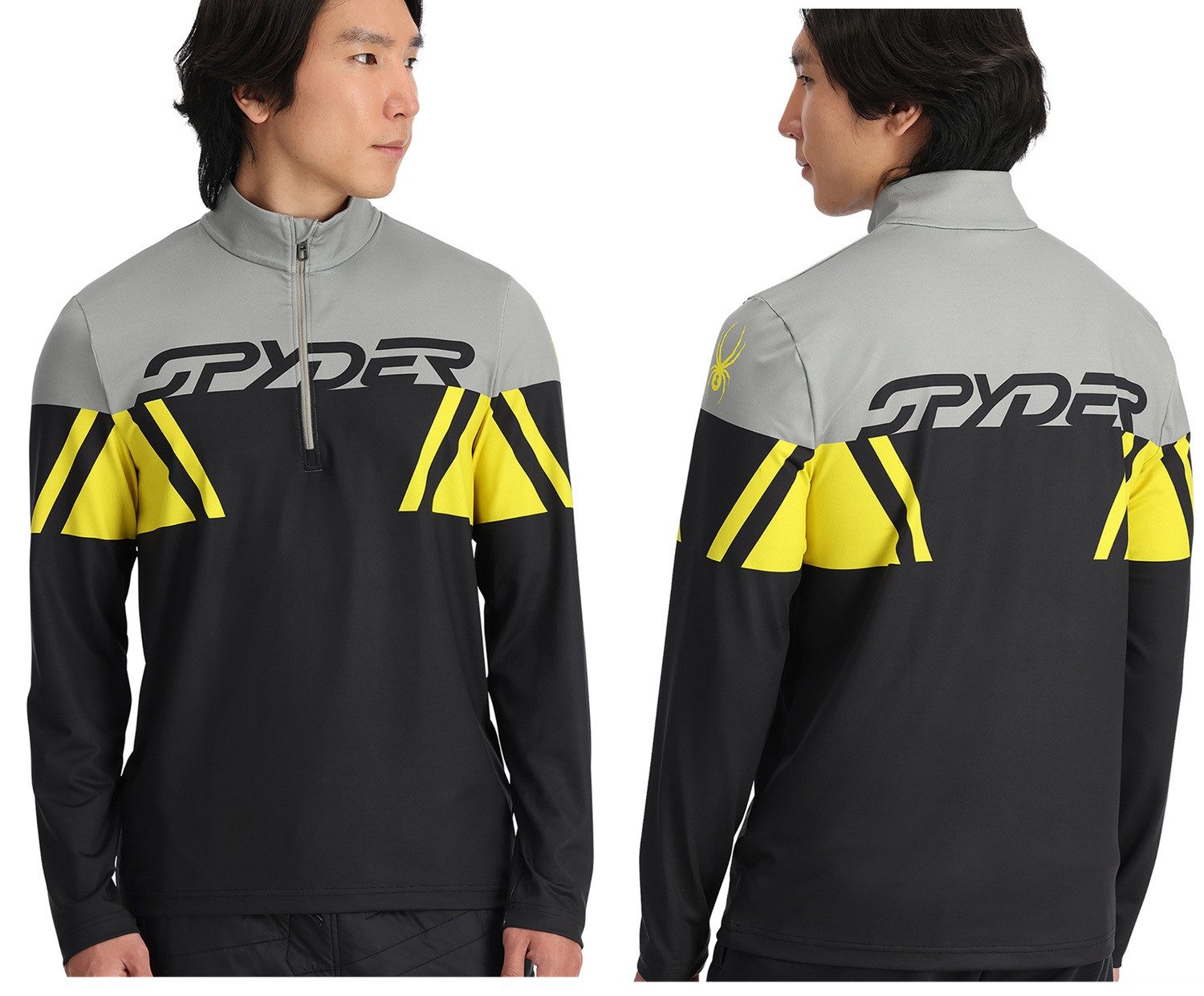 Spyder Rollkragenpullover Spyder Paramount 1/2 Zip Herren Skirolli Funktion günstig online kaufen