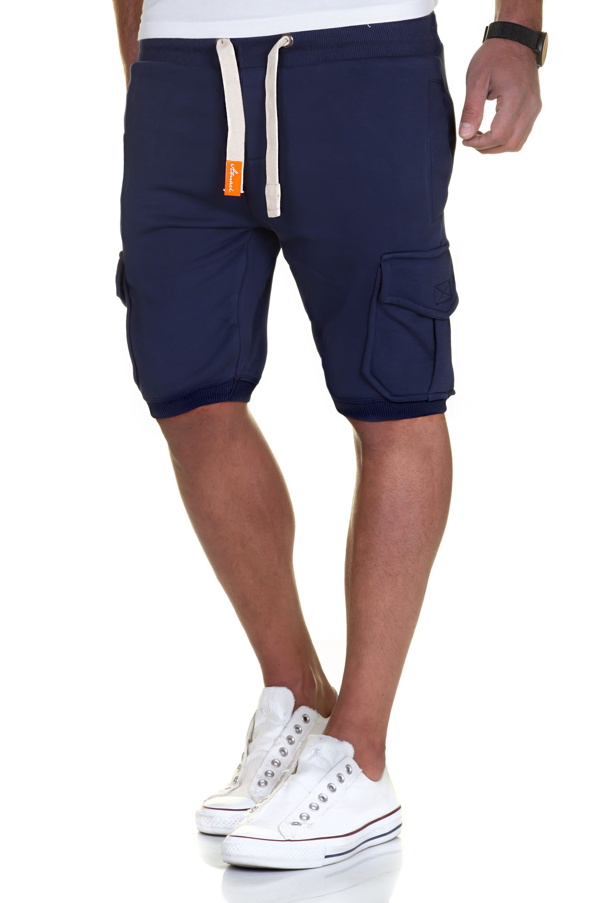 Amaci&Sons Sweatshorts ECORSE Sweathose Herren Bermuda Bequeme Kurze Männer Hose – Bild 3 von 4