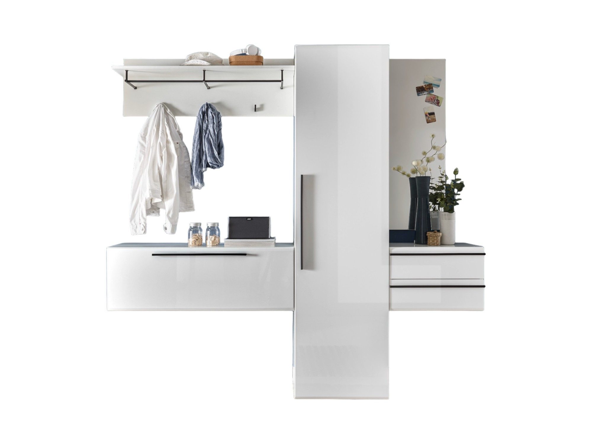 moebel-dich-auf Garderoben-Set NEW HAVEN, (Komplett-Set, 1-St., günstig online kaufen