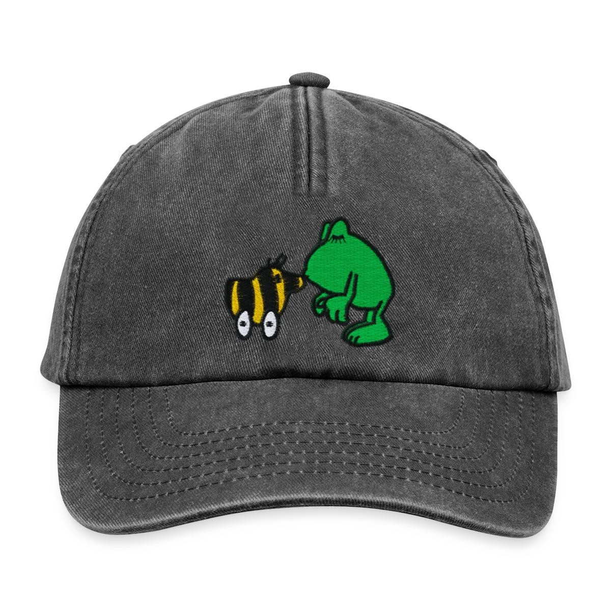 Baseball Cap Janosch Frosch & Tigerente Kuss Stick Vintage Cap