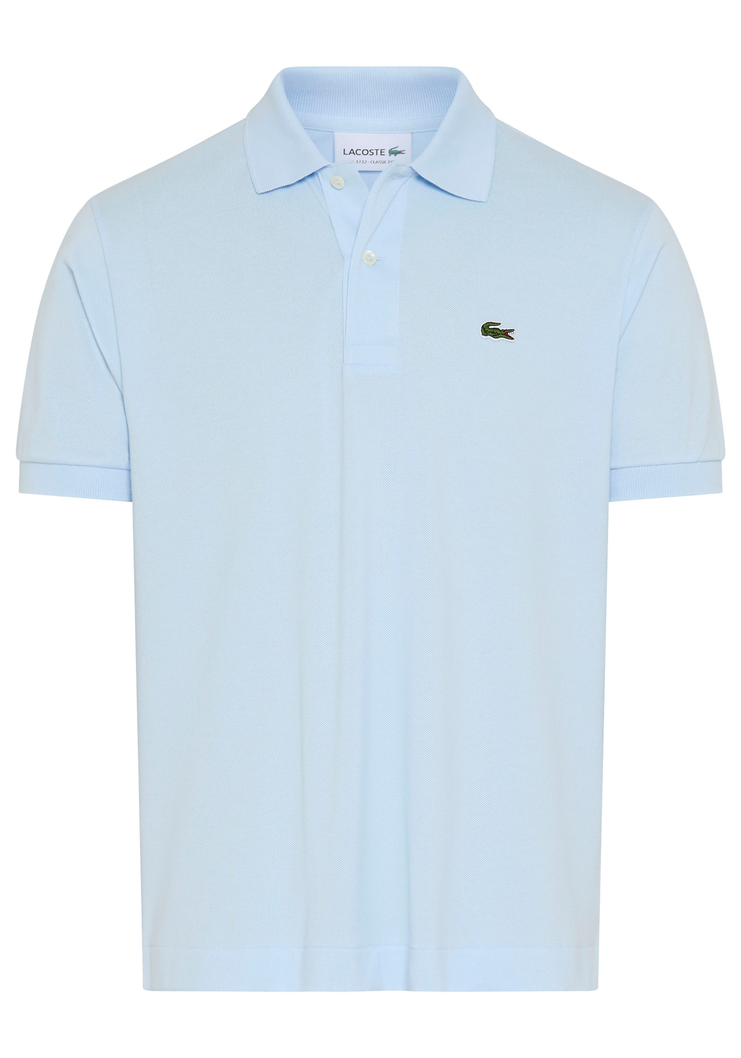Lacoste Poloshirt (1-tlg) mit Knöpfen in Perlmuttoptik
