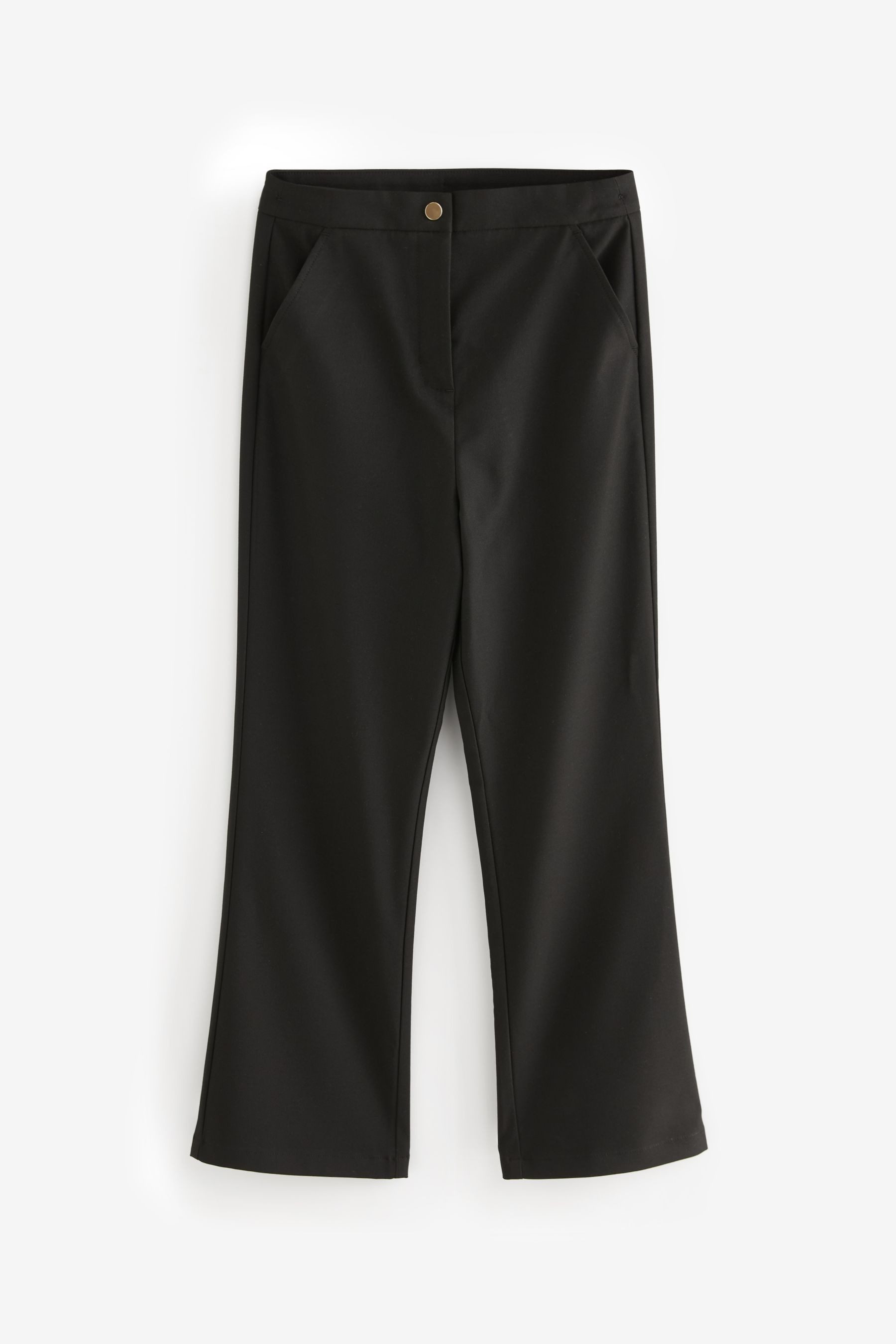 Next Schlaghose Hochtaillierte Hose mit Schlag (1-tlg)