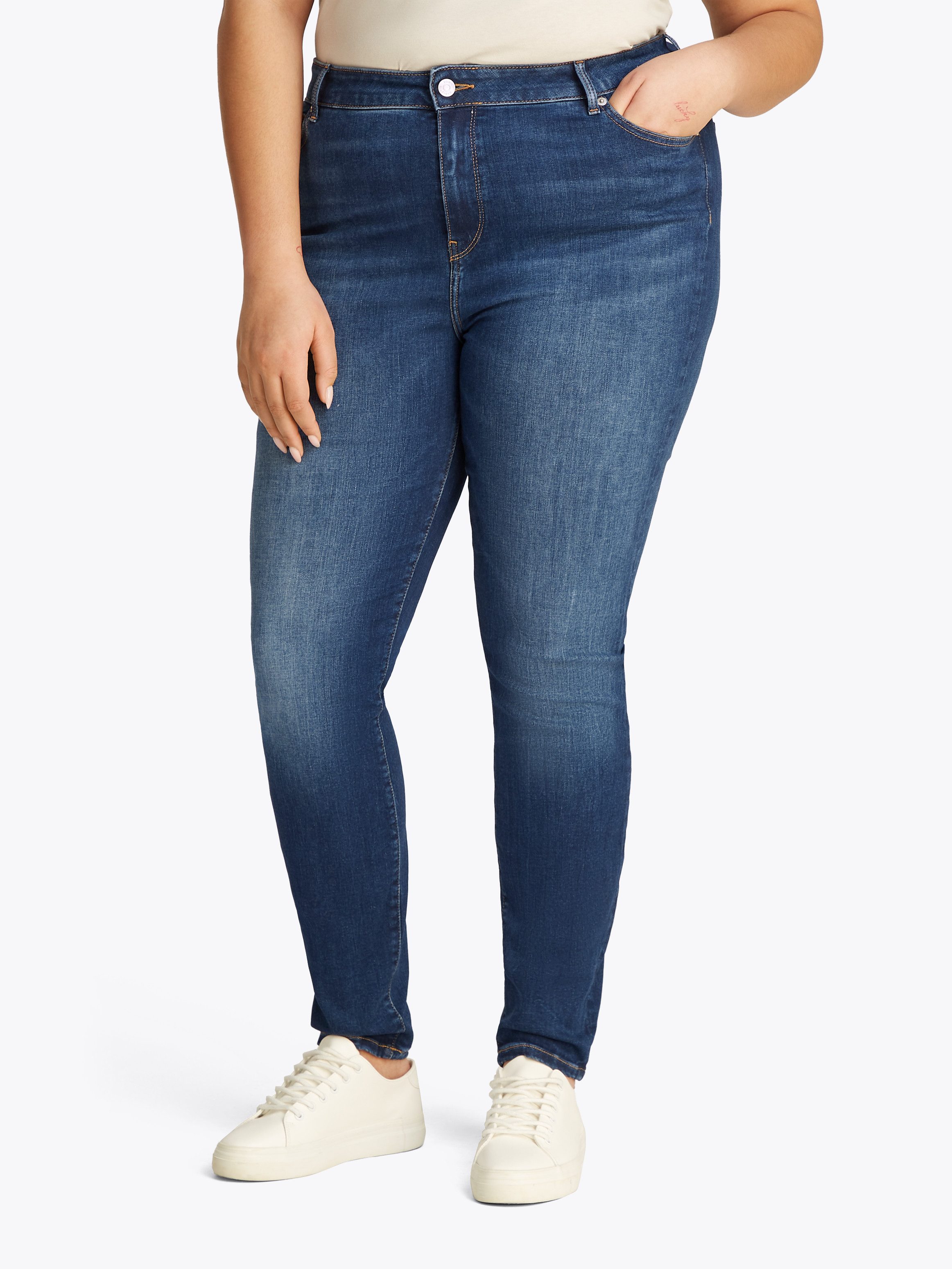 Tommy Hilfiger Curve Skinny-fit-Jeans CRV DNM günstig online kaufen
