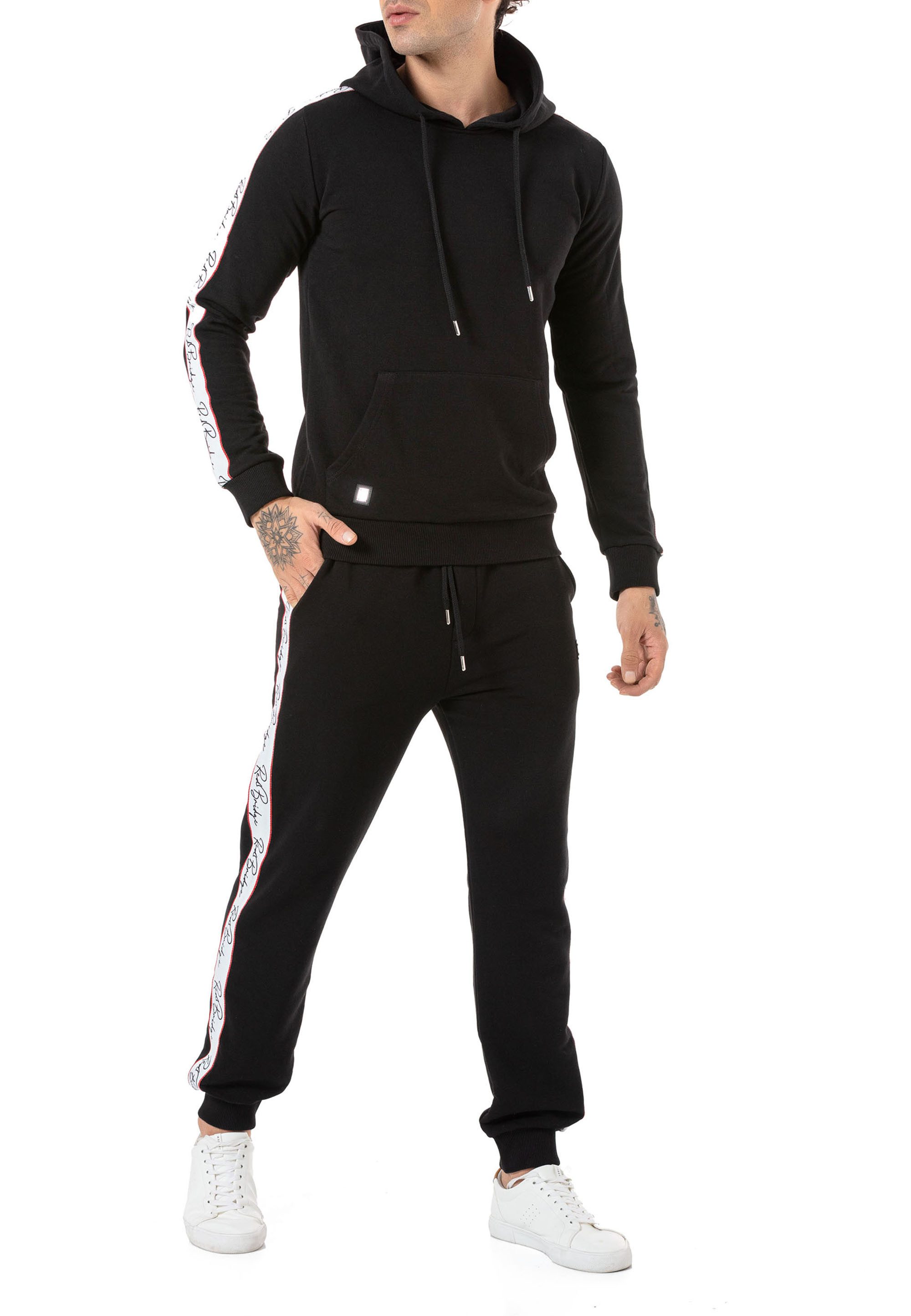 RedBridge Jogginganzug mit Logo-Tapes – Hoodie & Jogginghose, Zweiteiler (2 günstig online kaufen
