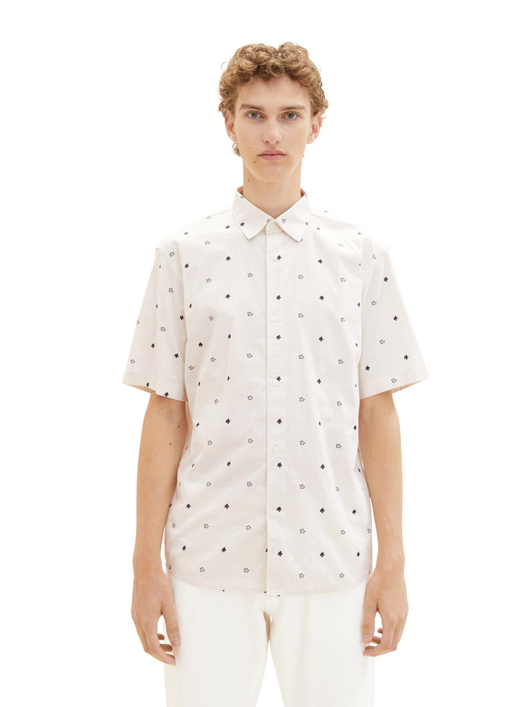 TOM TAILOR Denim Kurzarmhemd (1-tlg)