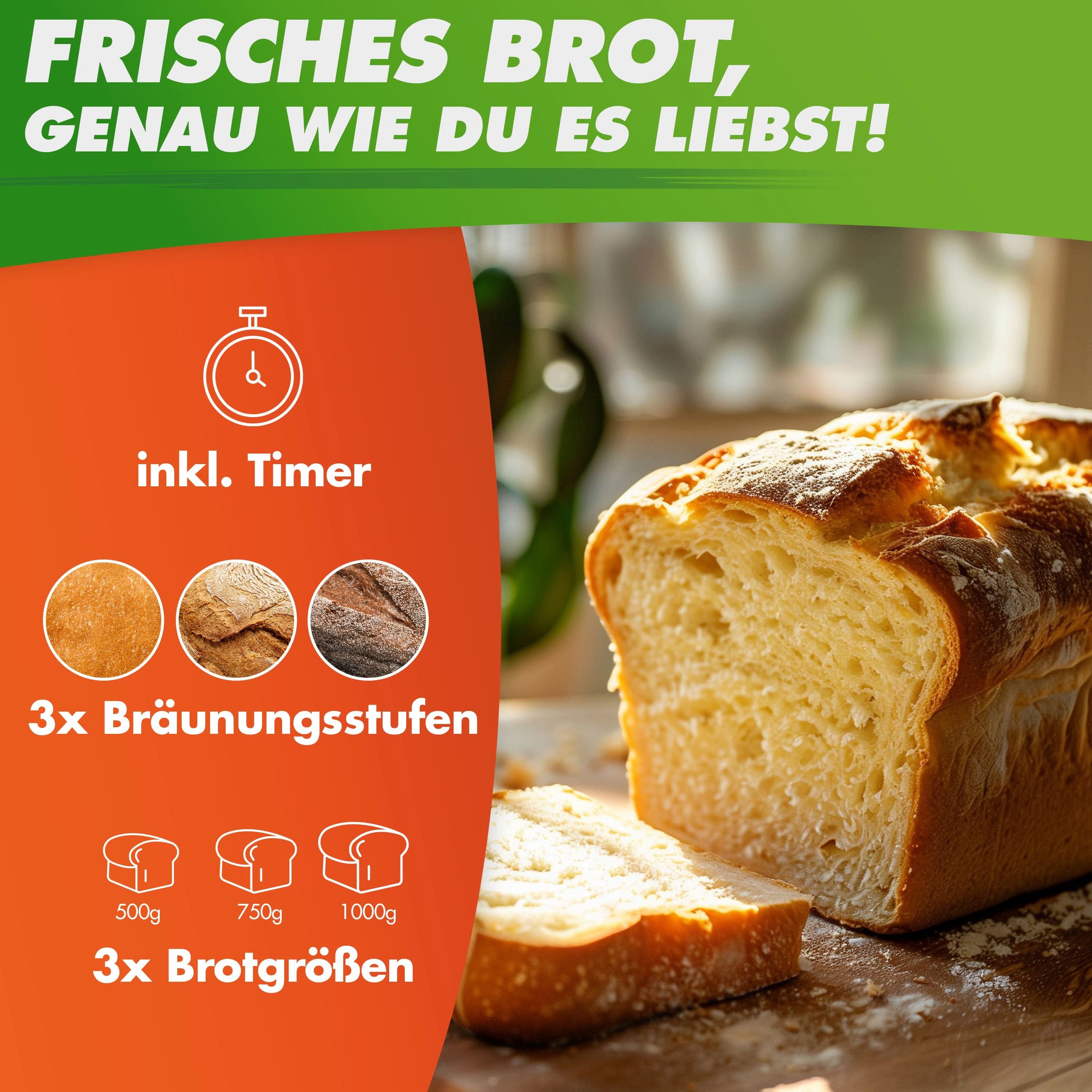 Nutrilovers Brotbackautomat - Bild 3